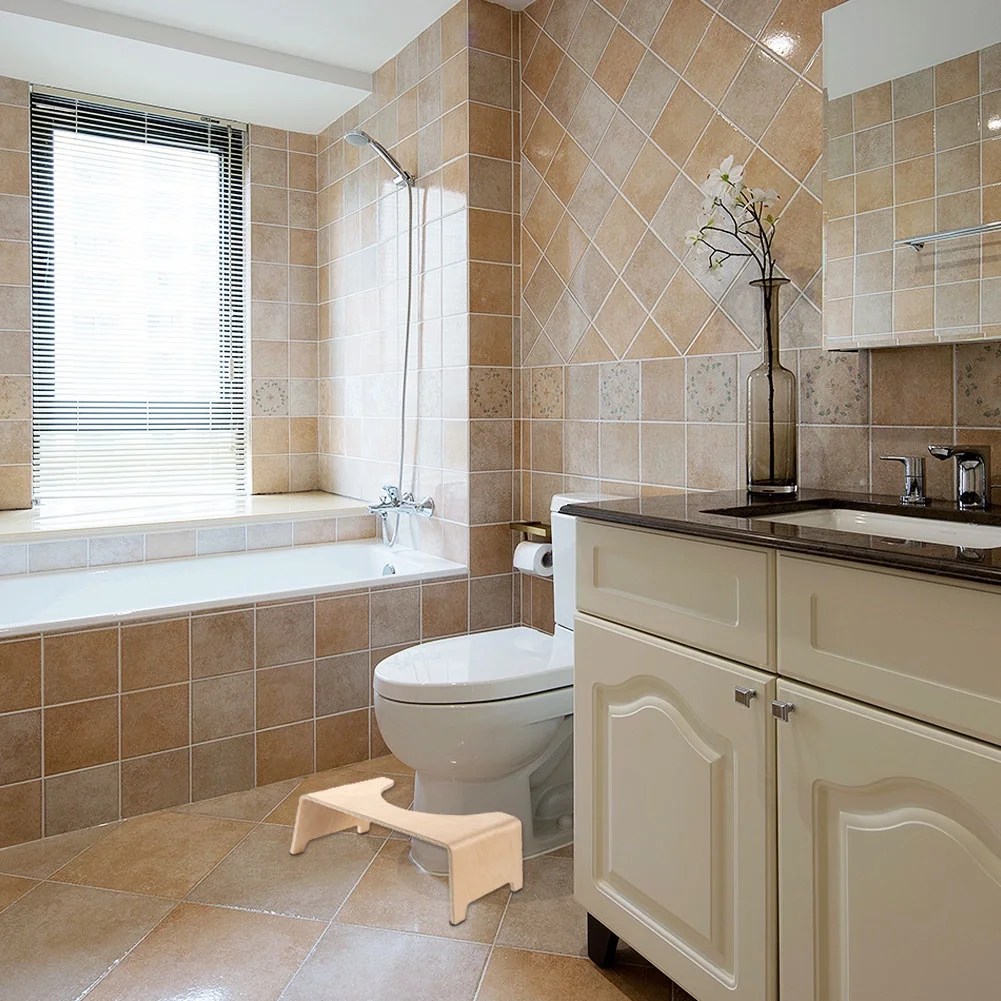 High Quality Toilet Seat Footstool Household