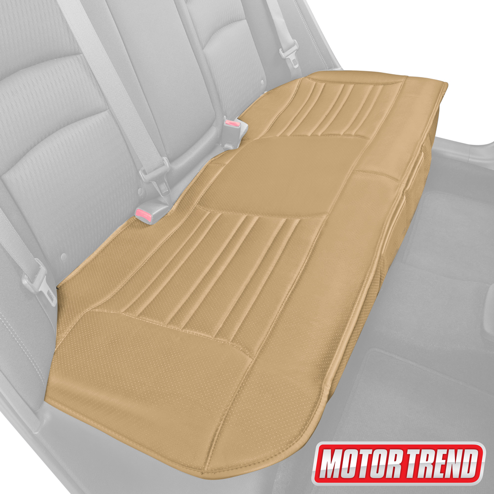 Motor Trend Universal Car Seat Cushion (Bench) Padded Cover with Non