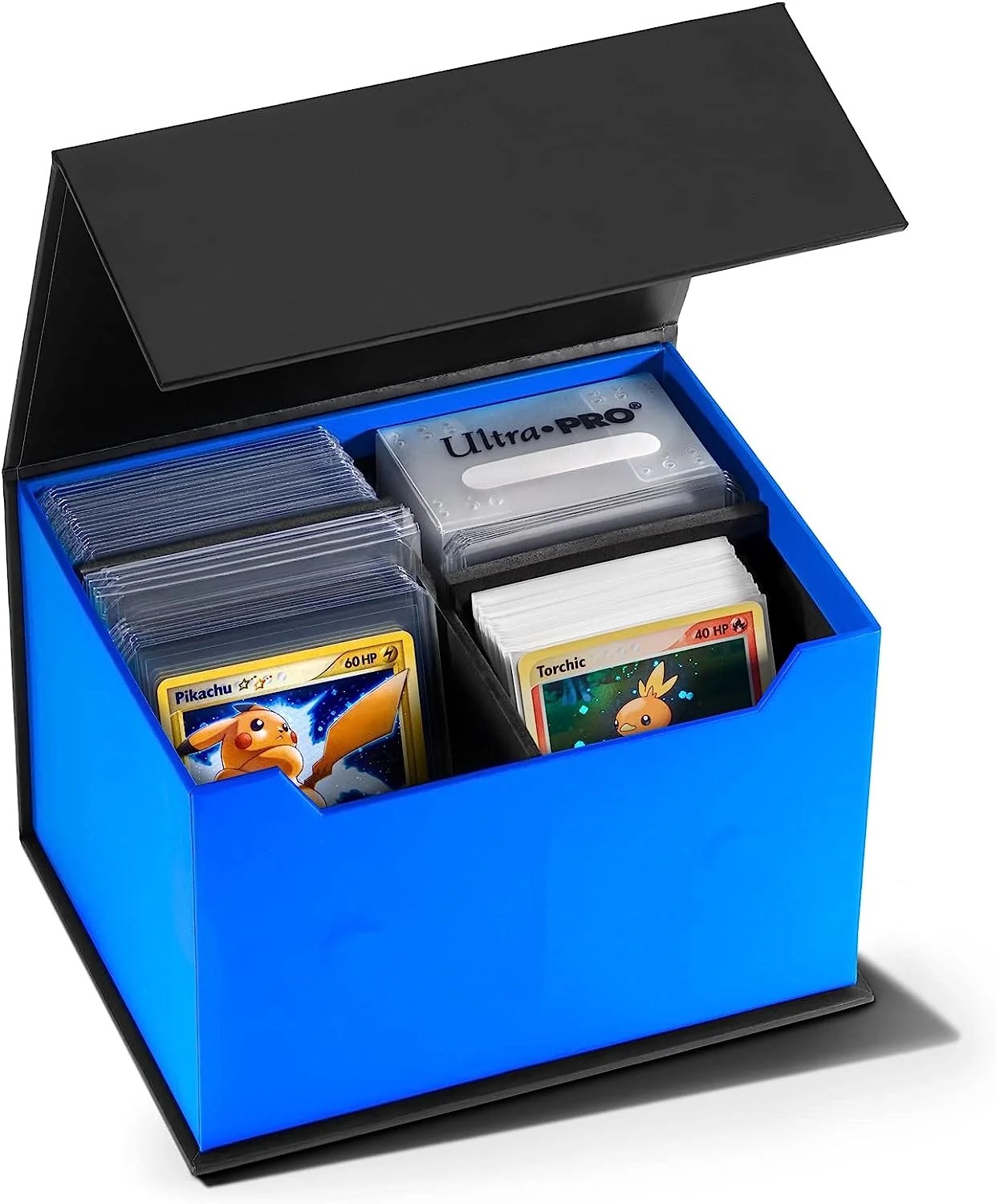 Toploader Trading Card Storage Case 2 Row Flip Box w