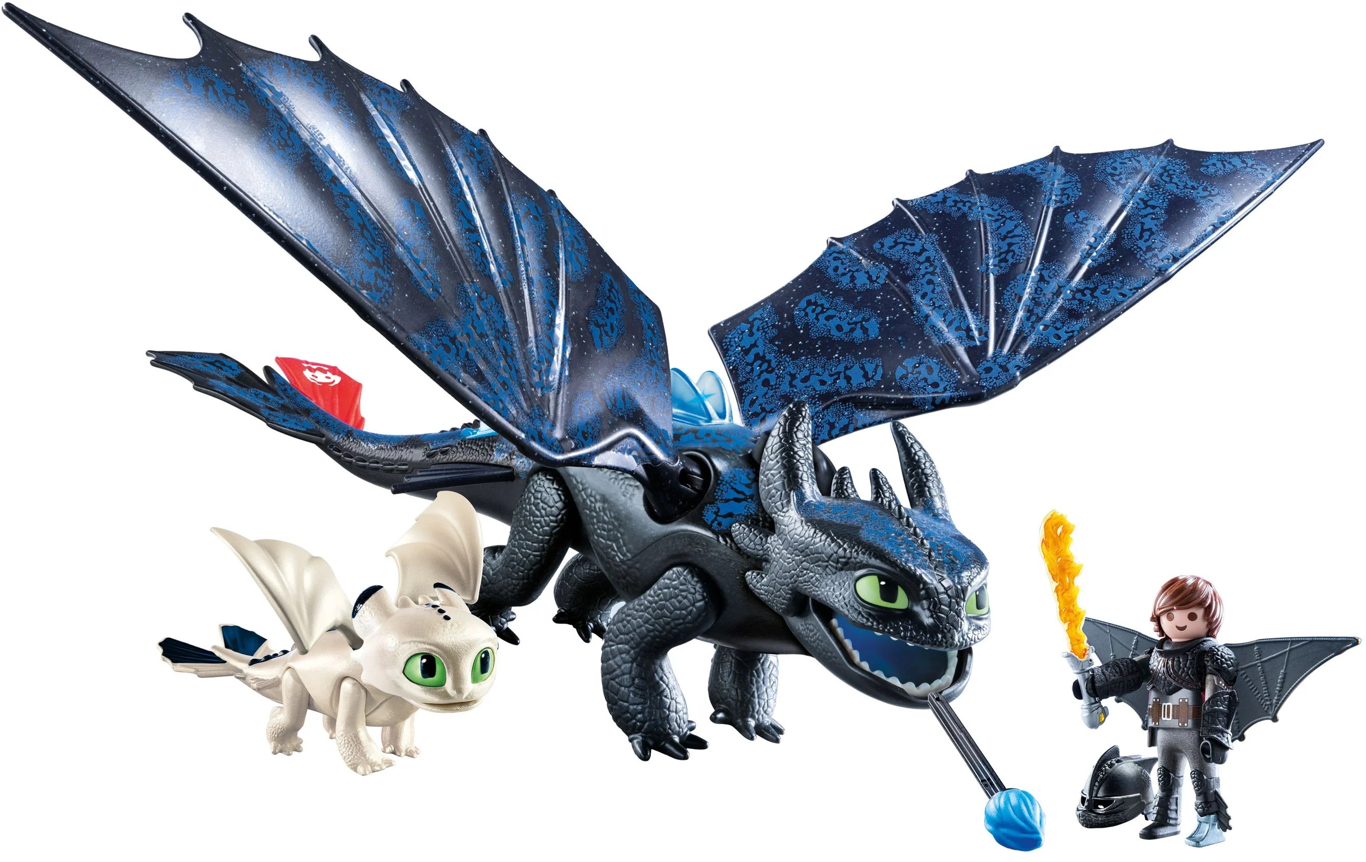 PLAYMOBIL How to Train Your Dragon III Hiccup and Toothless with Baby