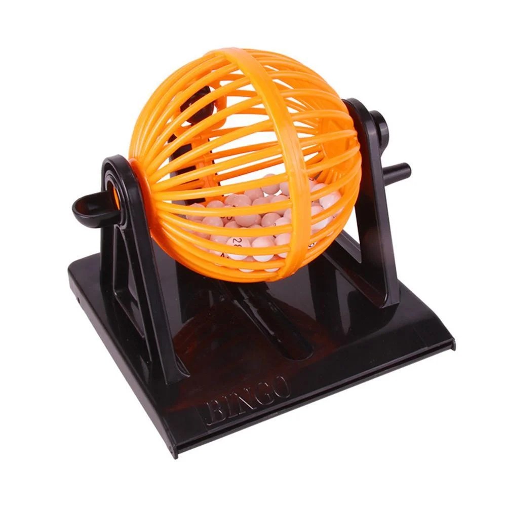 Motivés Games & Sports Expert Deluxe Bingo Cage Game Set with Master Motivés Games & Sports Expert Deluxe Bingo Cage Game Set with Master