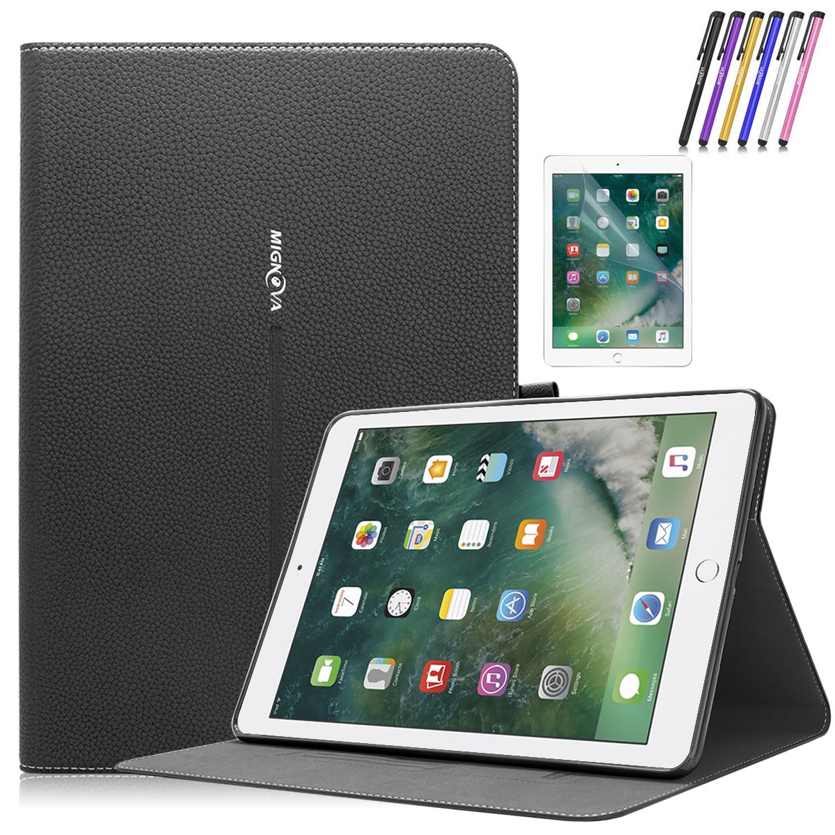 New iPad Air 3rd Gen / iPad Pro 10.5 Case, Mignova Premium PU Leather with Auto Sleep/Wake Up