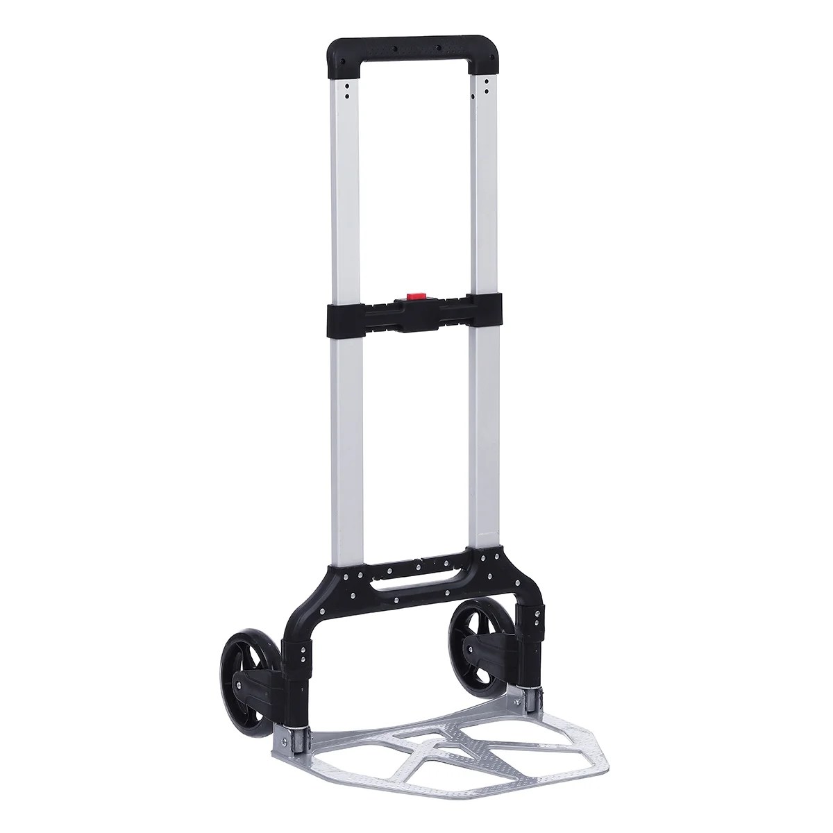 Hand Truck, 330 lb Capacity Aluminum Hand Truck with Telescopic Handle