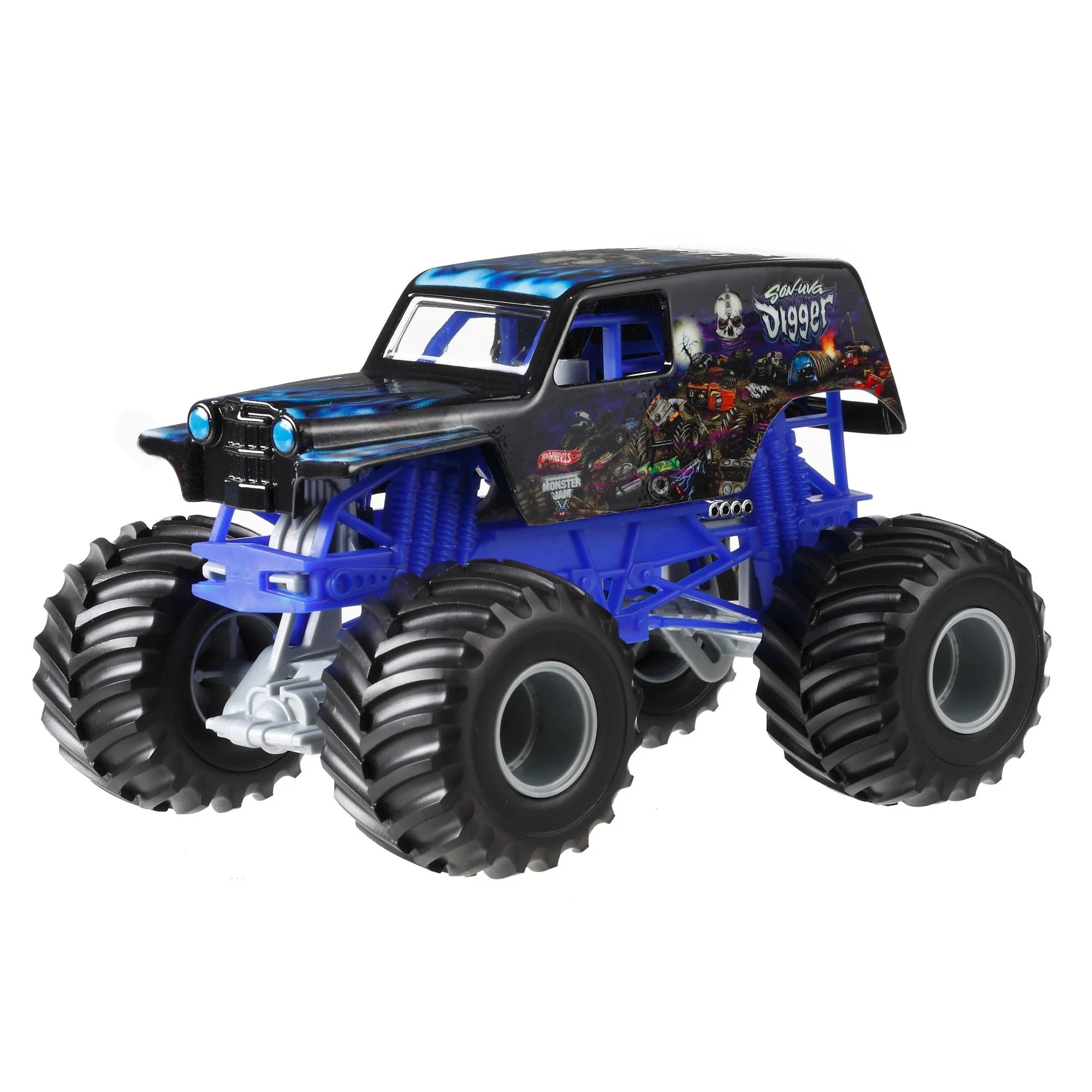 Hot Wheels Monster Jam Then and Now Trucks, 2Pack
