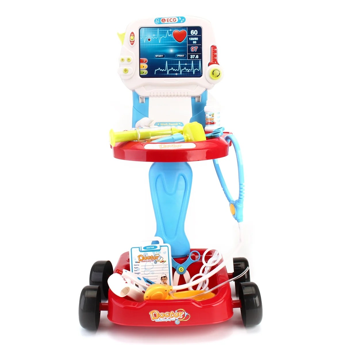 Meigar Medical Toy Doctor Kit Set Pretend Play Toy Gift Electronic