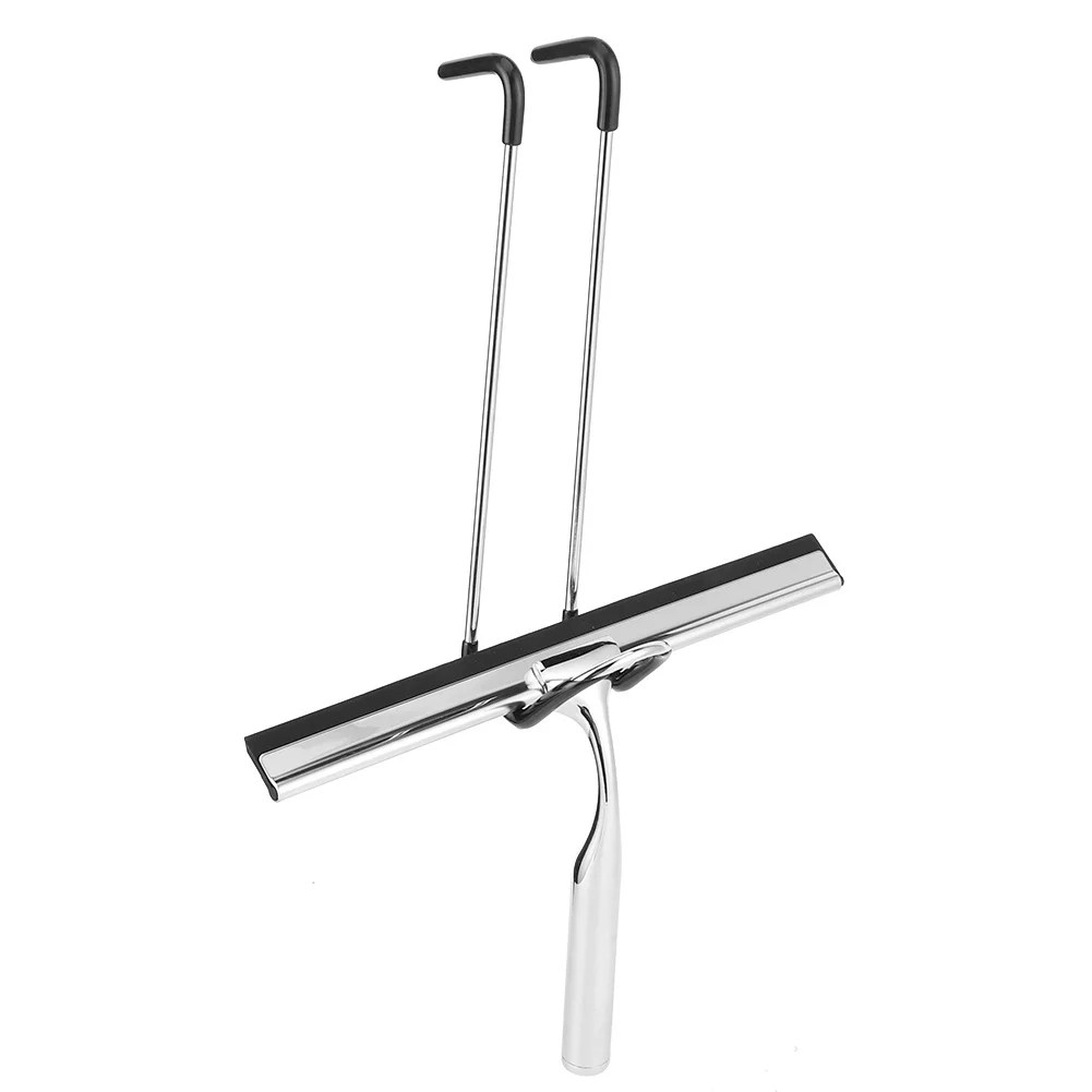 Akozon Glass Squeegee with Hanging Hook Rubber Squeegee for Car