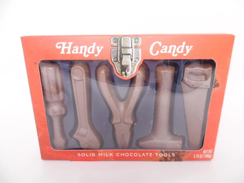 Maud Borup Valentine's Handy Candy Silver Dusted Solid Chocolate Tools