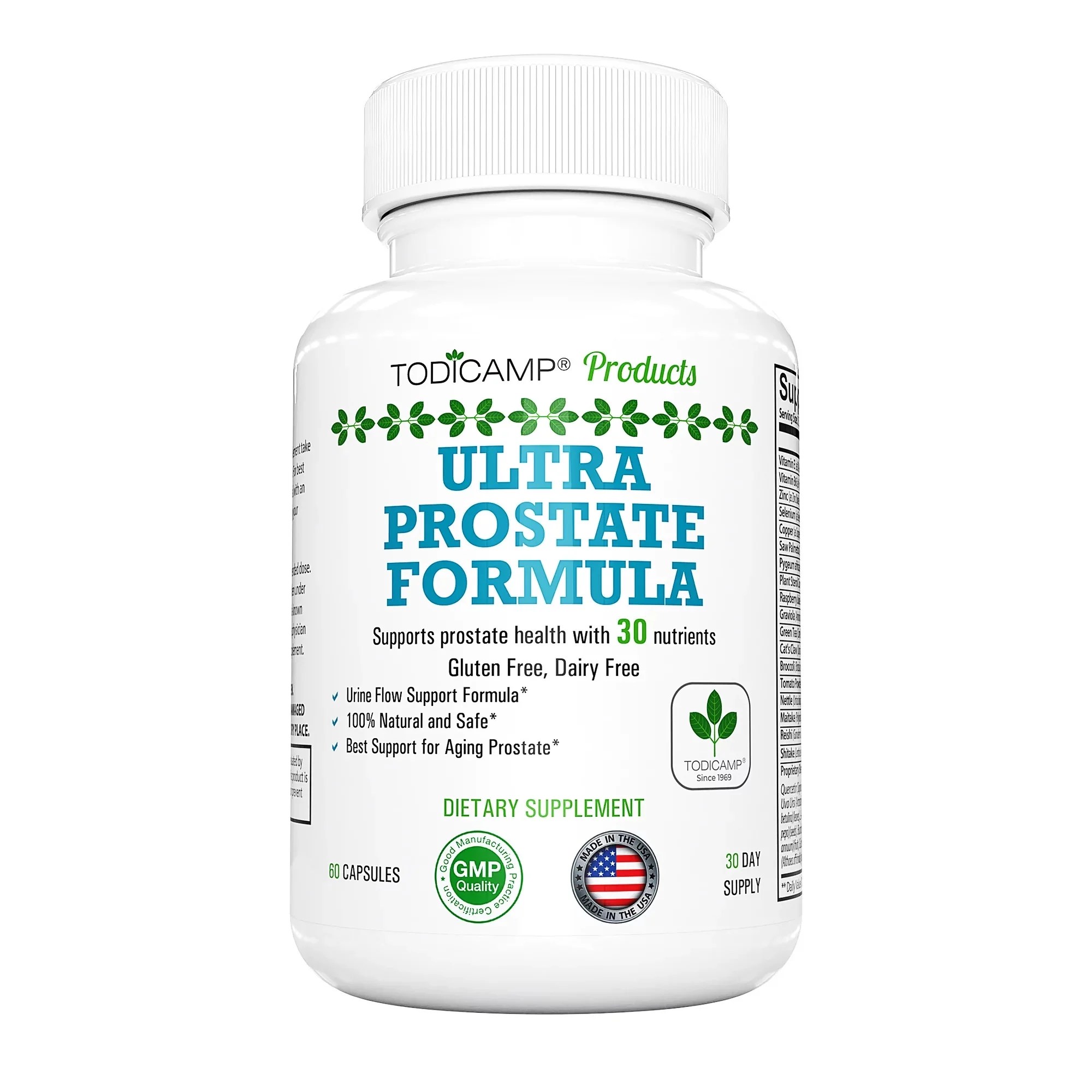 Bladder Control Pills and Prostate Health Supplement for Men by