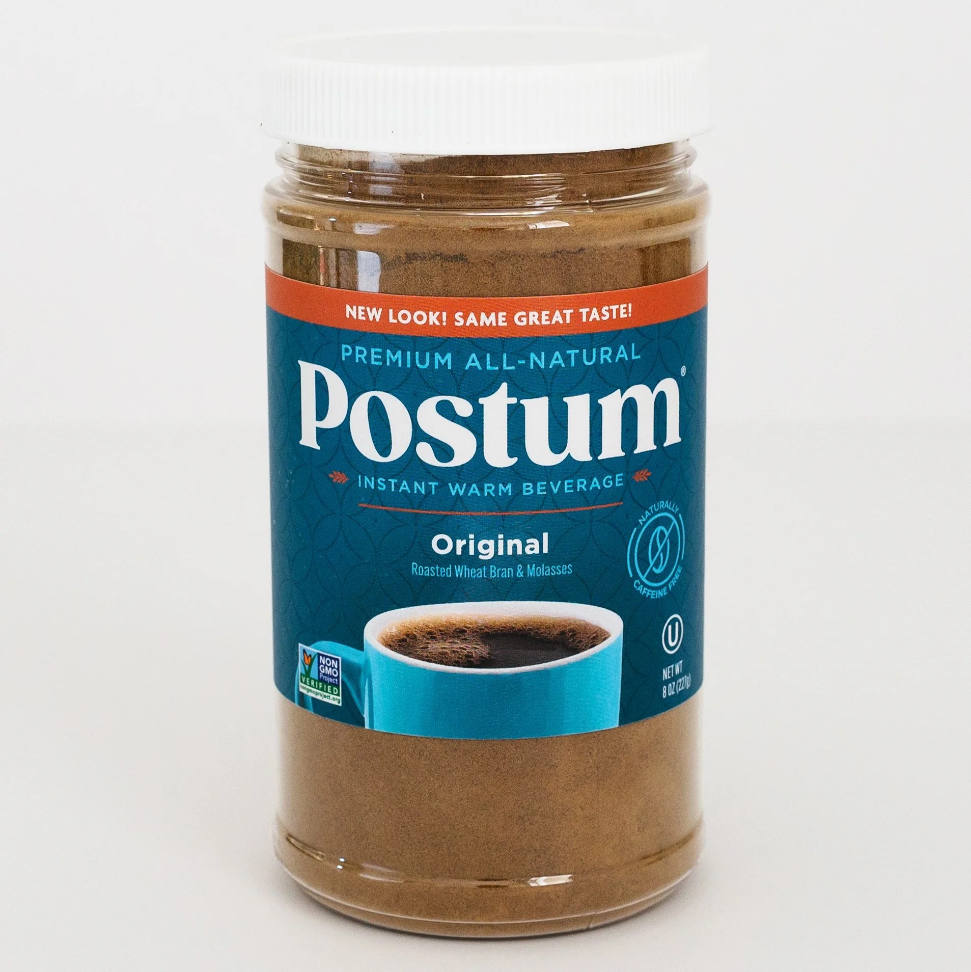 Postum CaffeineFree Instant Coffee Substitute, Original Flavor, 8 oz