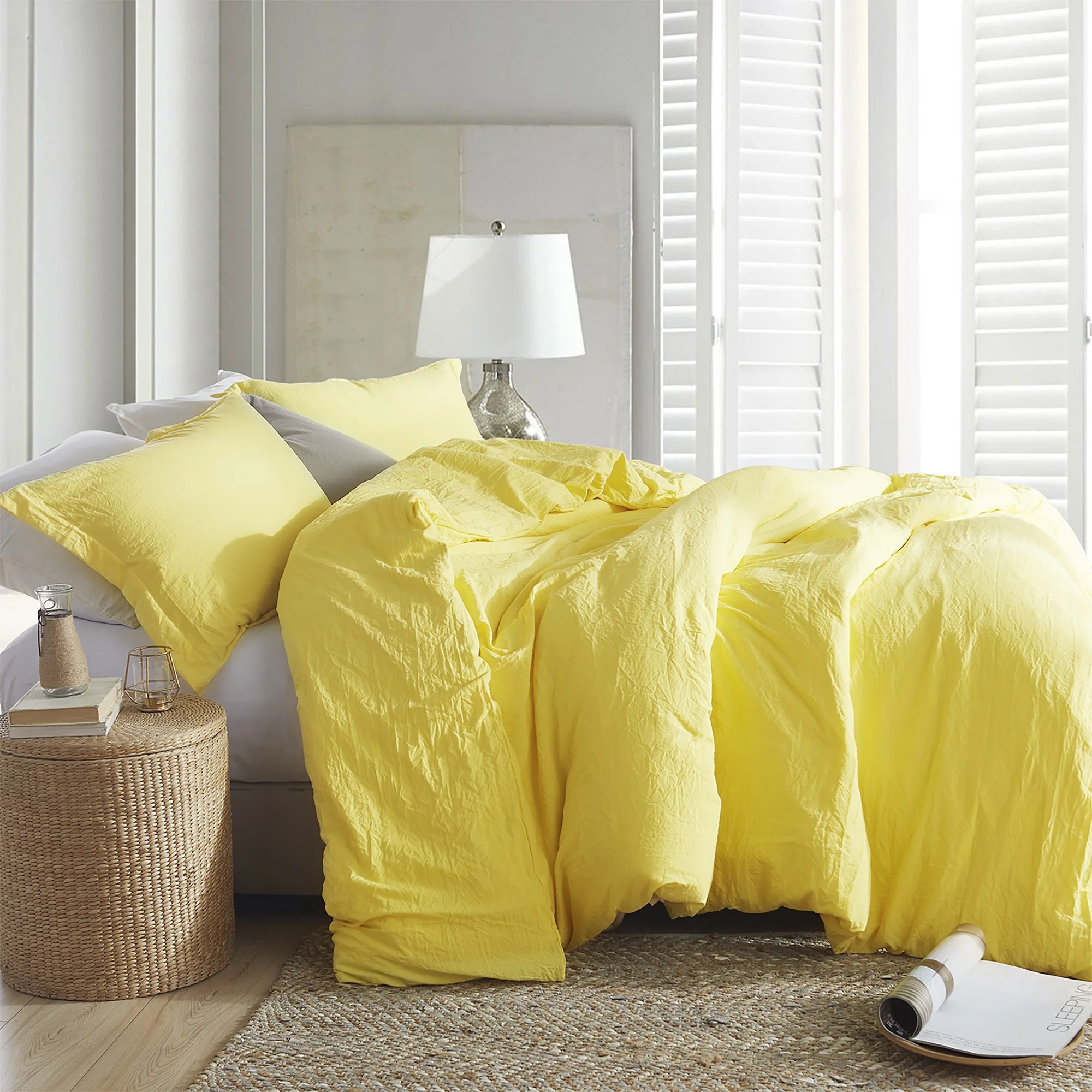 Natural Loft Comforter Limelight Yellow TwinXL