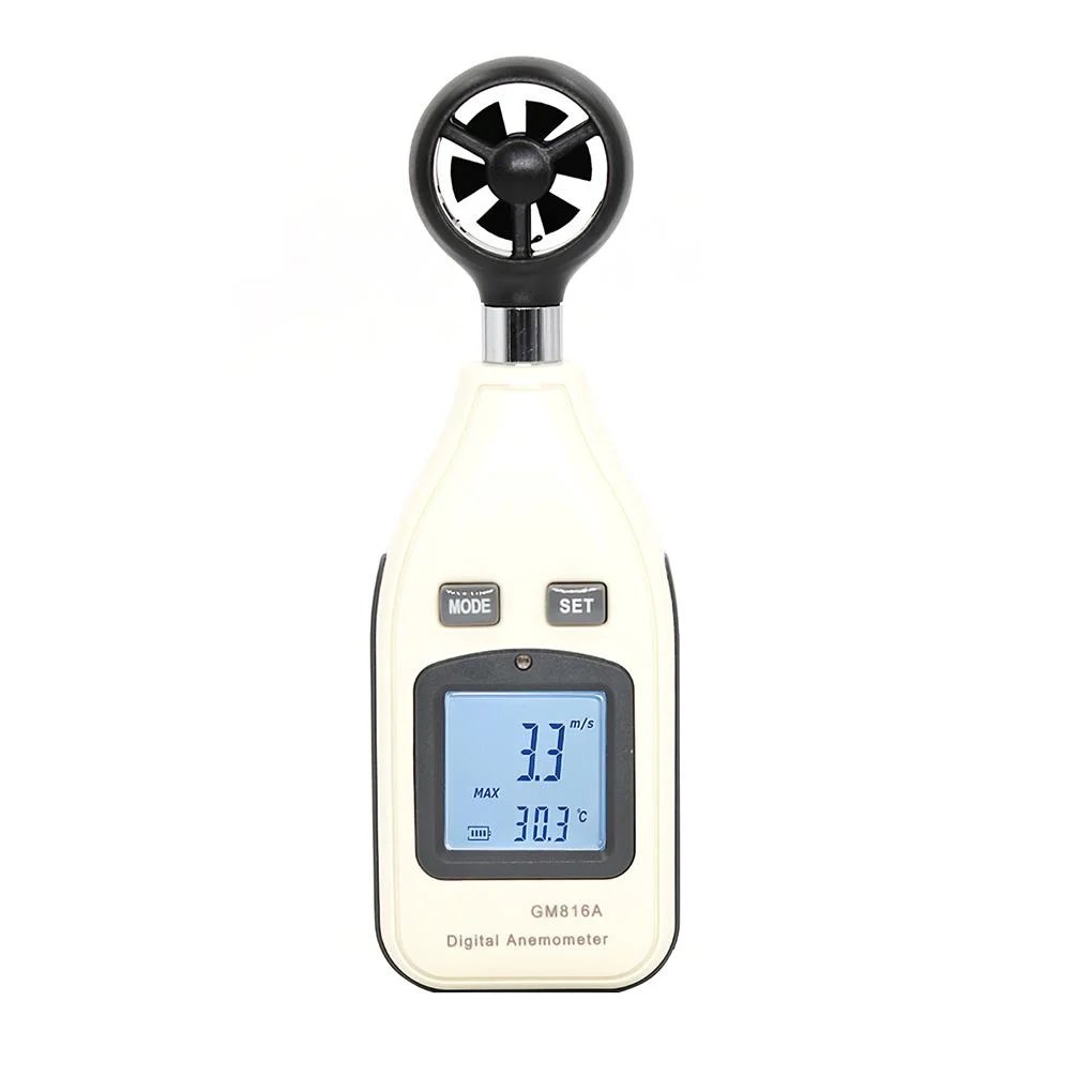 Digital Anemometer Small Anemometer Wind Temperature Measurement Wind