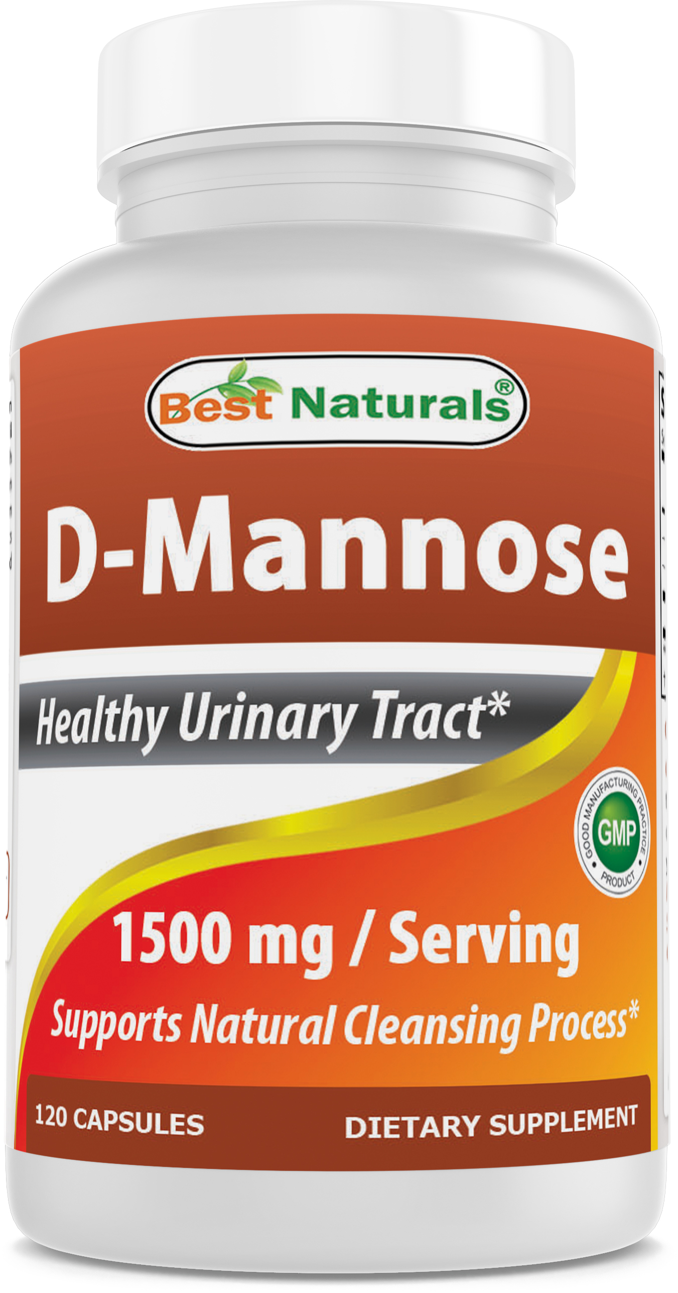 Best Naturals DMannose Capsules Urinary Tract Cleanse Supplement