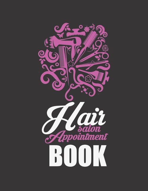 Hair Salon Appointment Book Appointment Book 55 Weeks 4 Column Monday