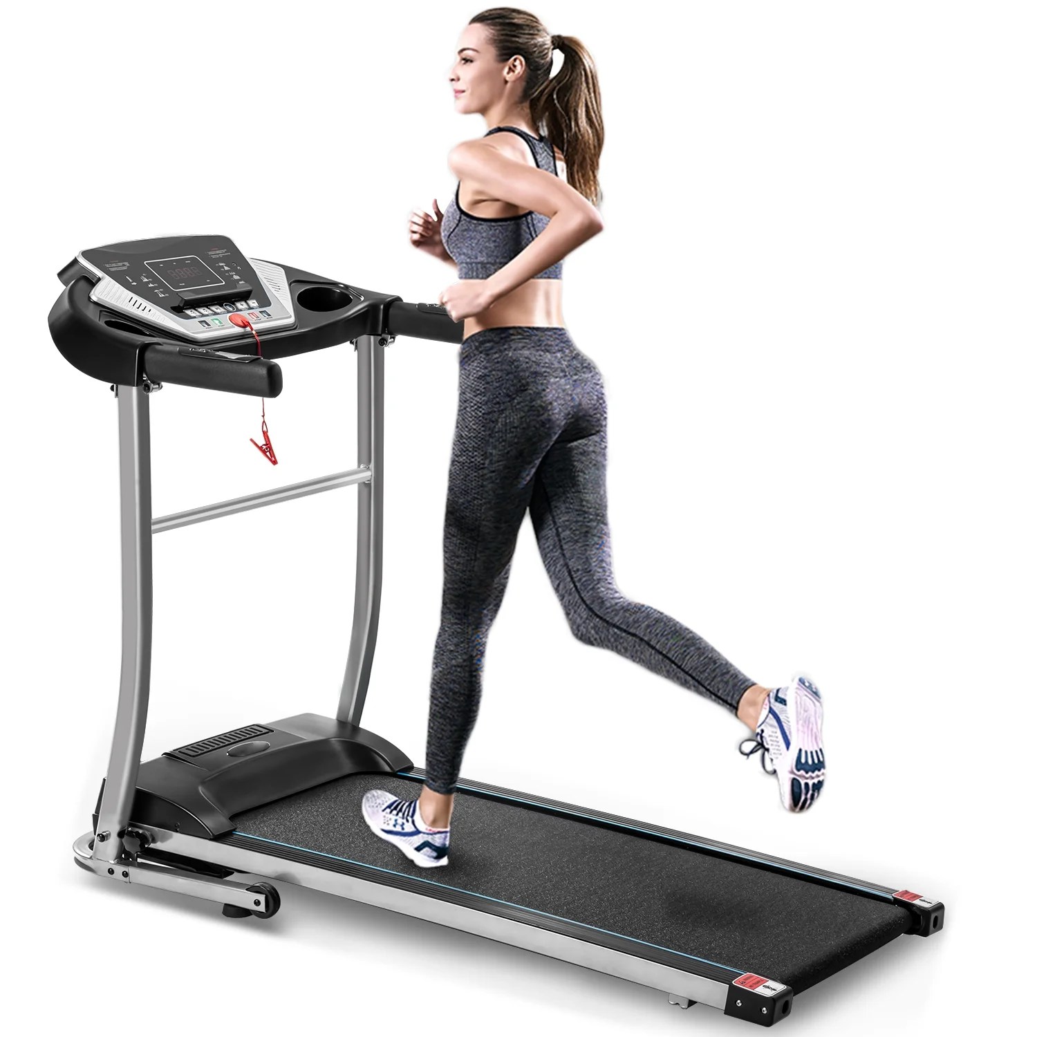 Electric Folding Treadmill, Peloton Treadmill for Home, Running