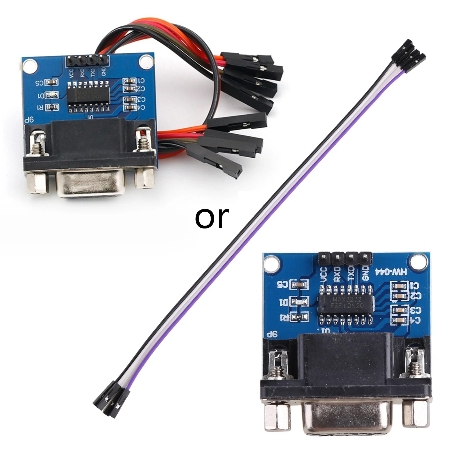 ZUARFY MAX3232 RS232 to TTL Serial Port Converter Module DB9 Connector