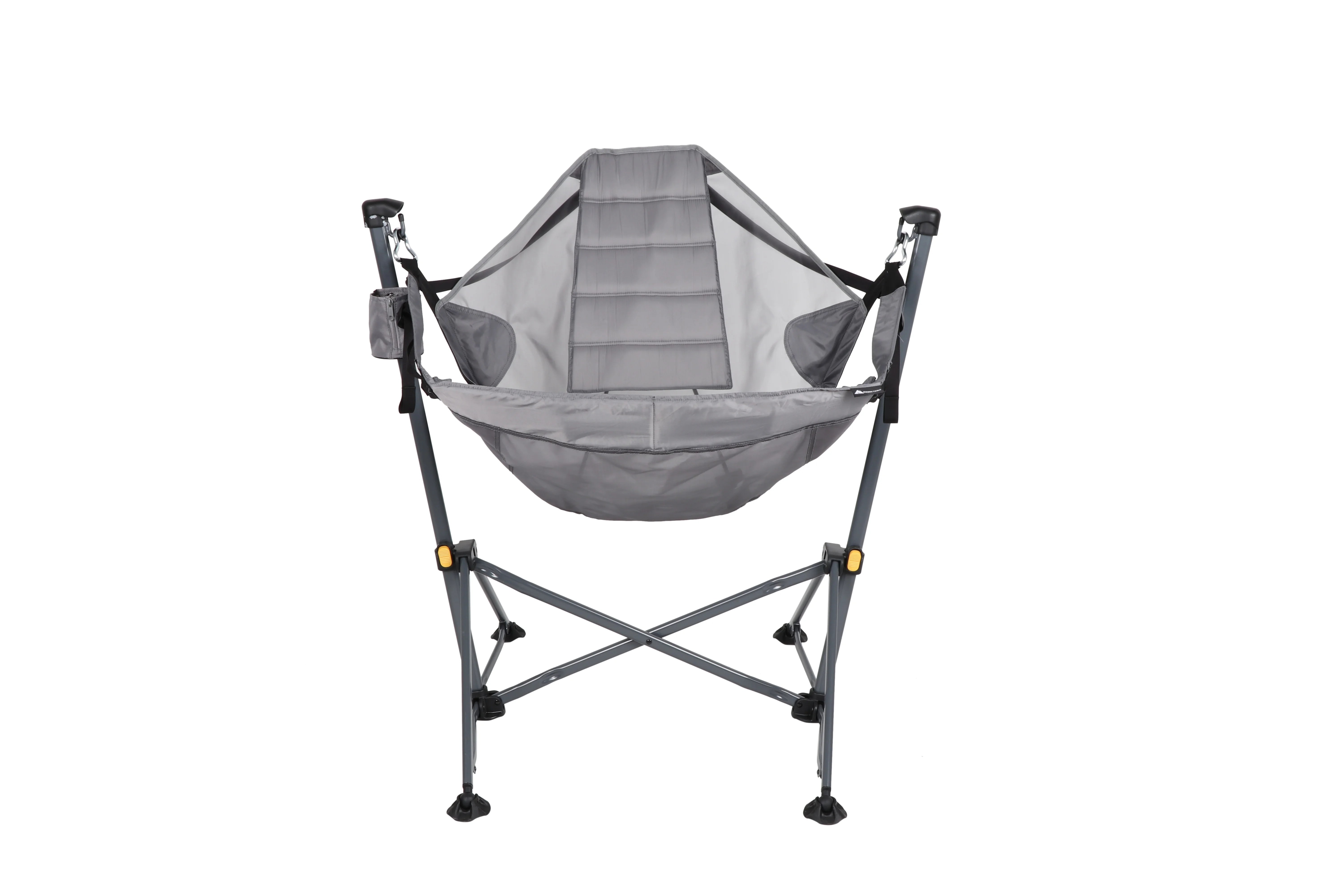 Ozark Trail Reclining Mesh Hammock Chair, Gray, made with Polyester