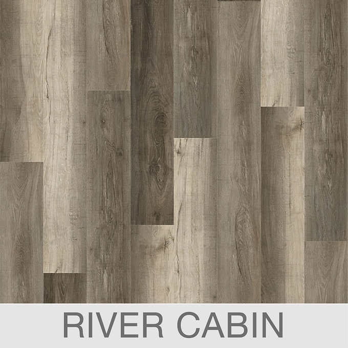 Kairos Shores 15.24 cm (6 in.) SPC Vinyl Plank Flooring (Dark