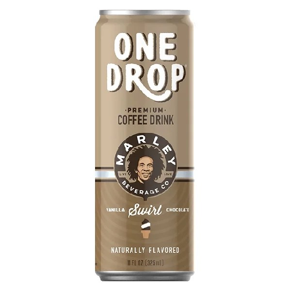 Marley One Drop Swirl Premium Coffee Drink 11 oz Cans Pack of 12