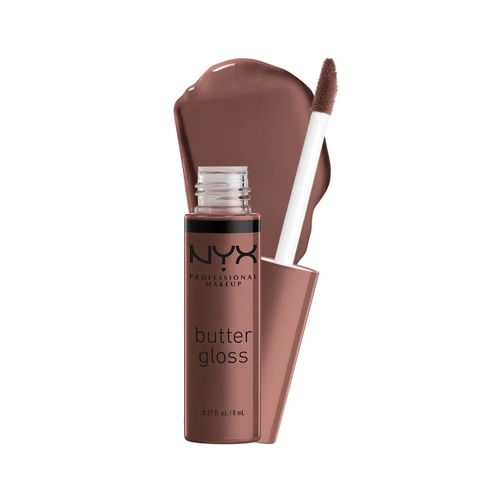 NYX Professional Makeup Butter Gloss, NonSticky Lip Gloss, Ginger Snap
