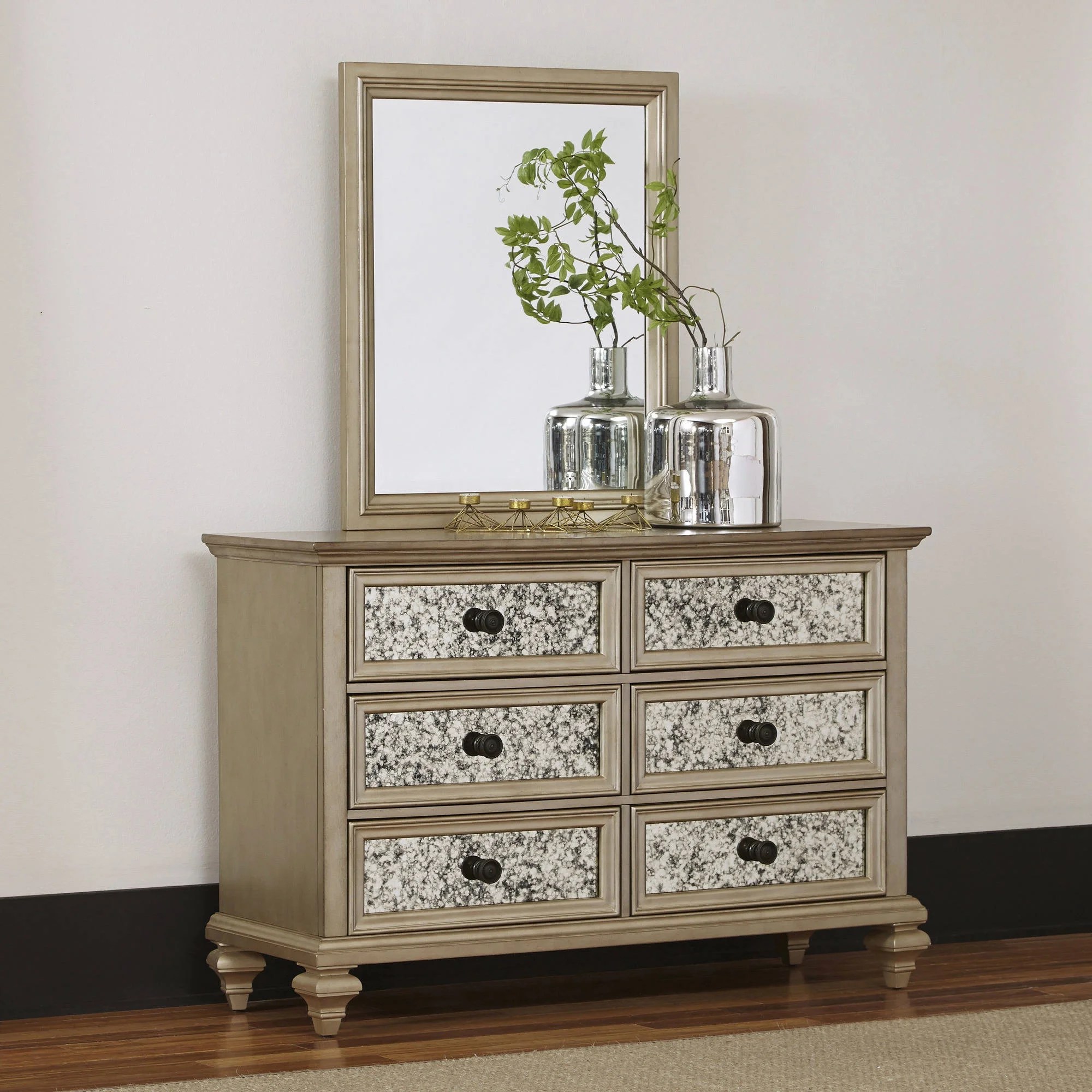 Visions Dresser and Mirror