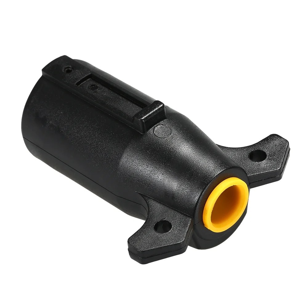 Trailer Adapter Plug Connector 7 Way Trailer Plug Round Light Blade End