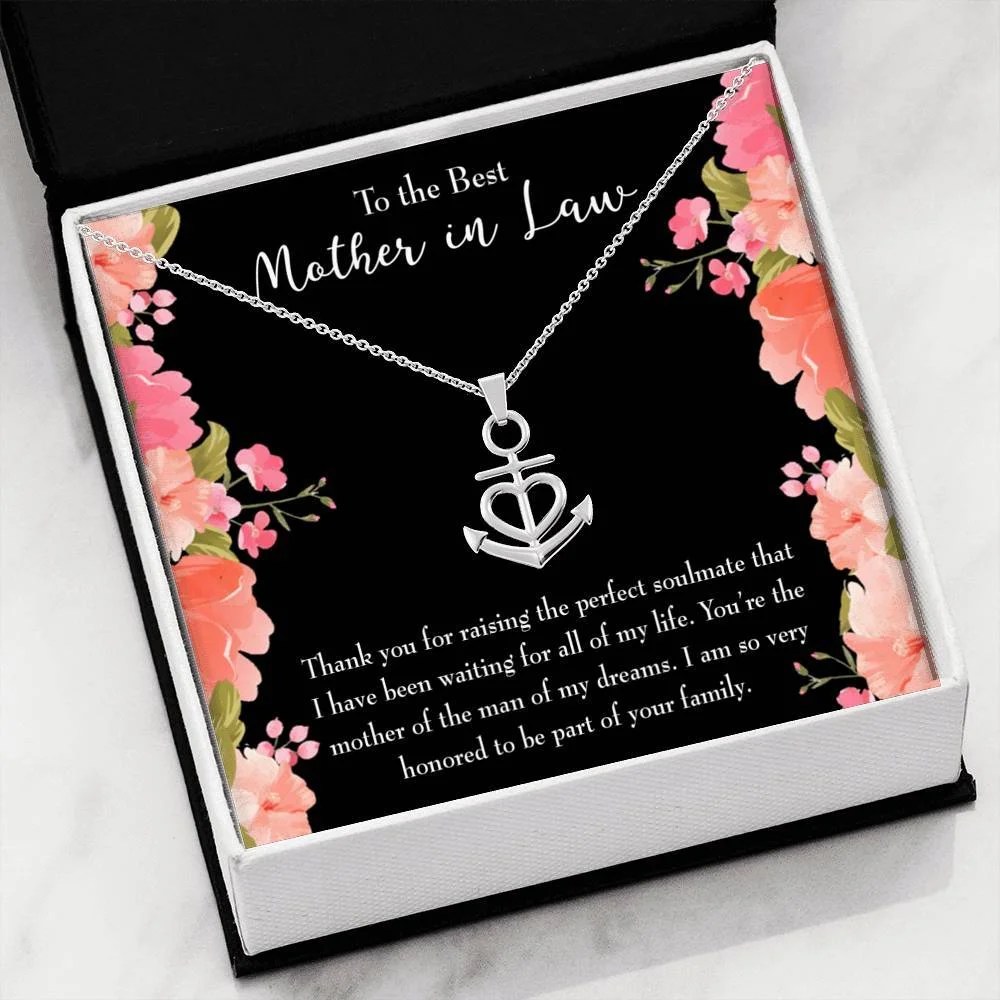 Finding gifts for your mother in law can be daunting. Express Your Love Gifts - Mother-In-Law Necklace Anchor ...