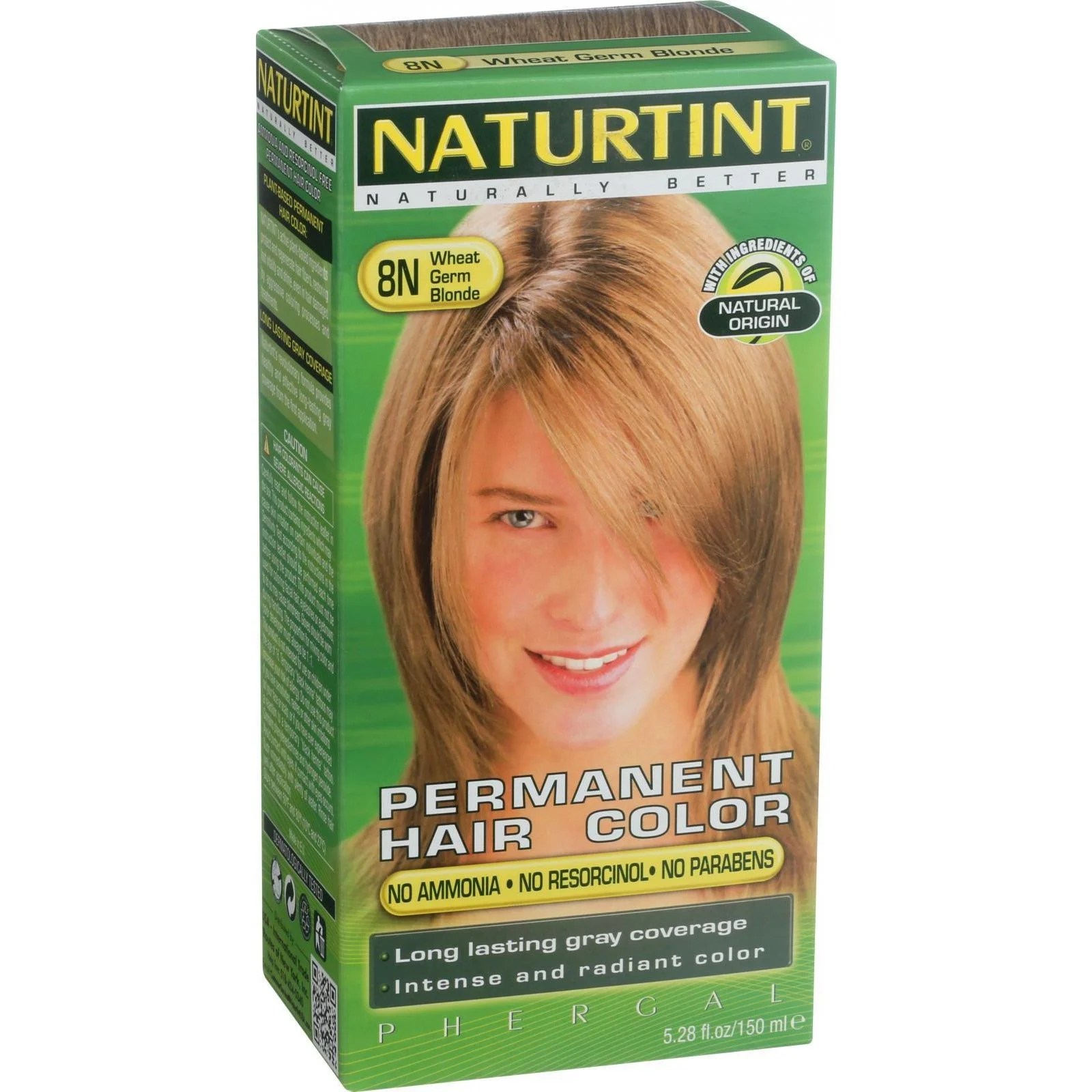 Naturtint Hair Color Permanent 8n Wheat Germ Blonde 5.28 Oz