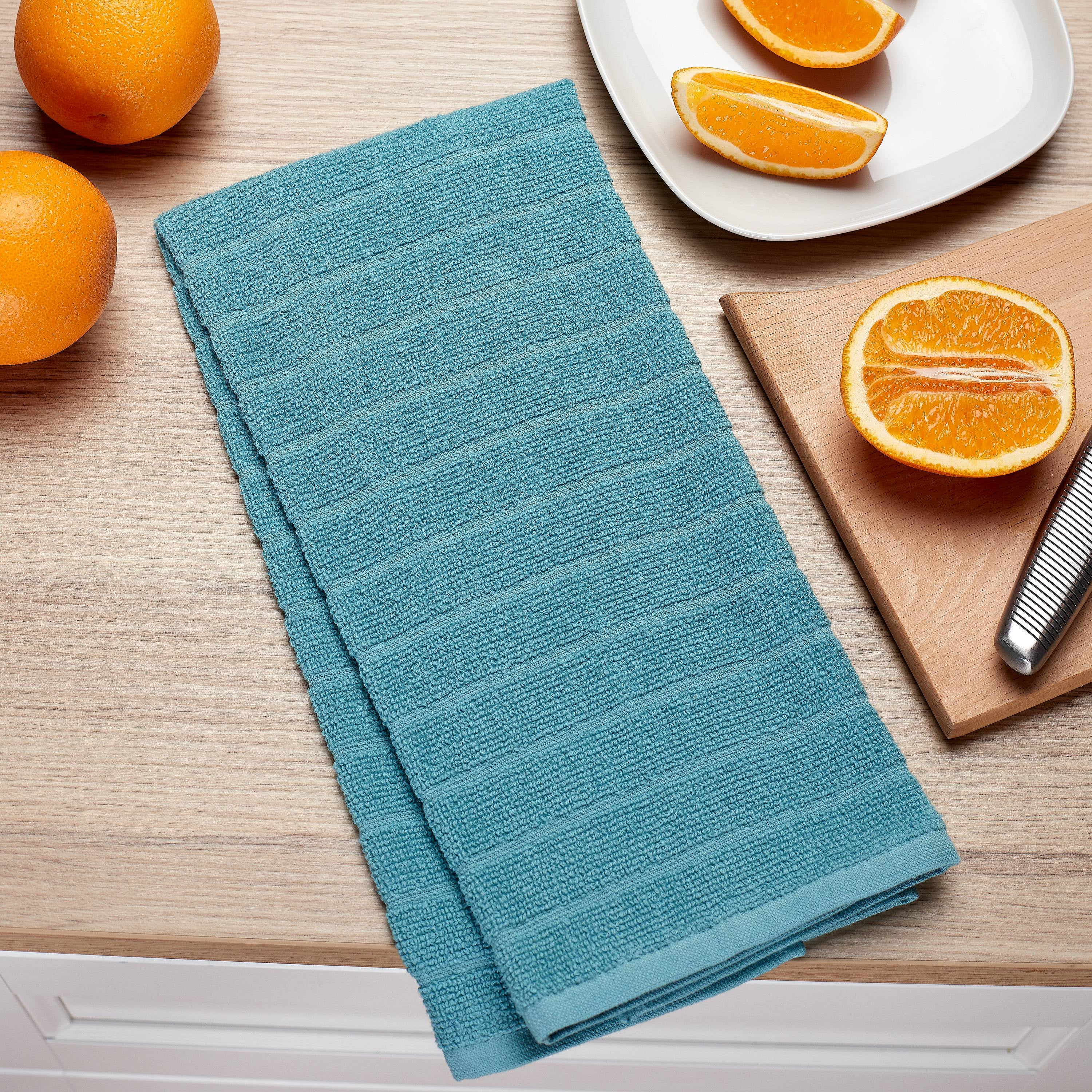 Mainstays Terry Cloth Kitchen Towel, Multiple Colors