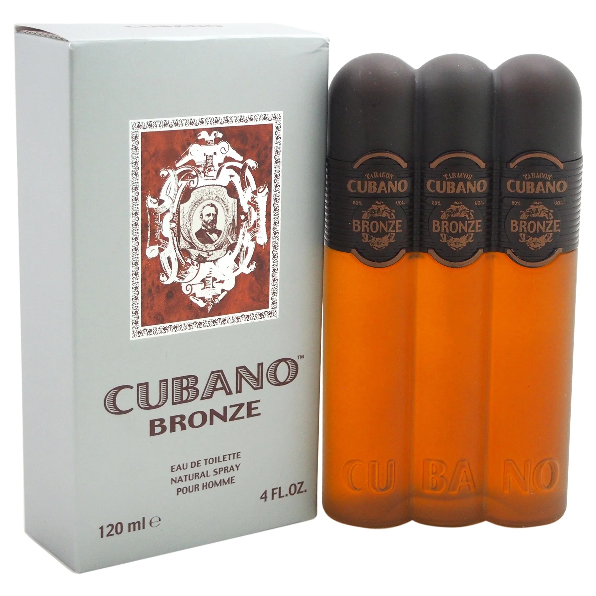 Cubano Bronze Eau de toilette Spray For Men 4 oz