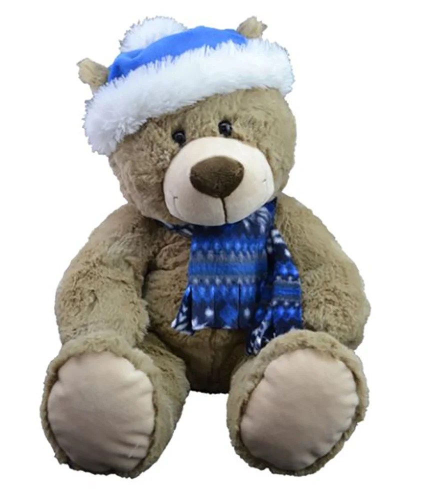 Make Your Own Stuffed Animal Cuddly Soft Toboggan the Teddy Kit 8 inch