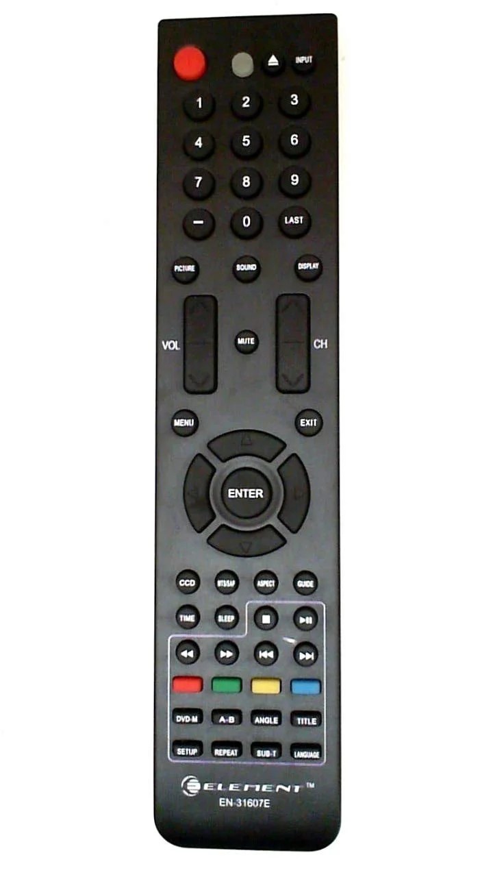 Element EN31607E Remote for ELEMENT TV ELCHS192, ELCHW261
