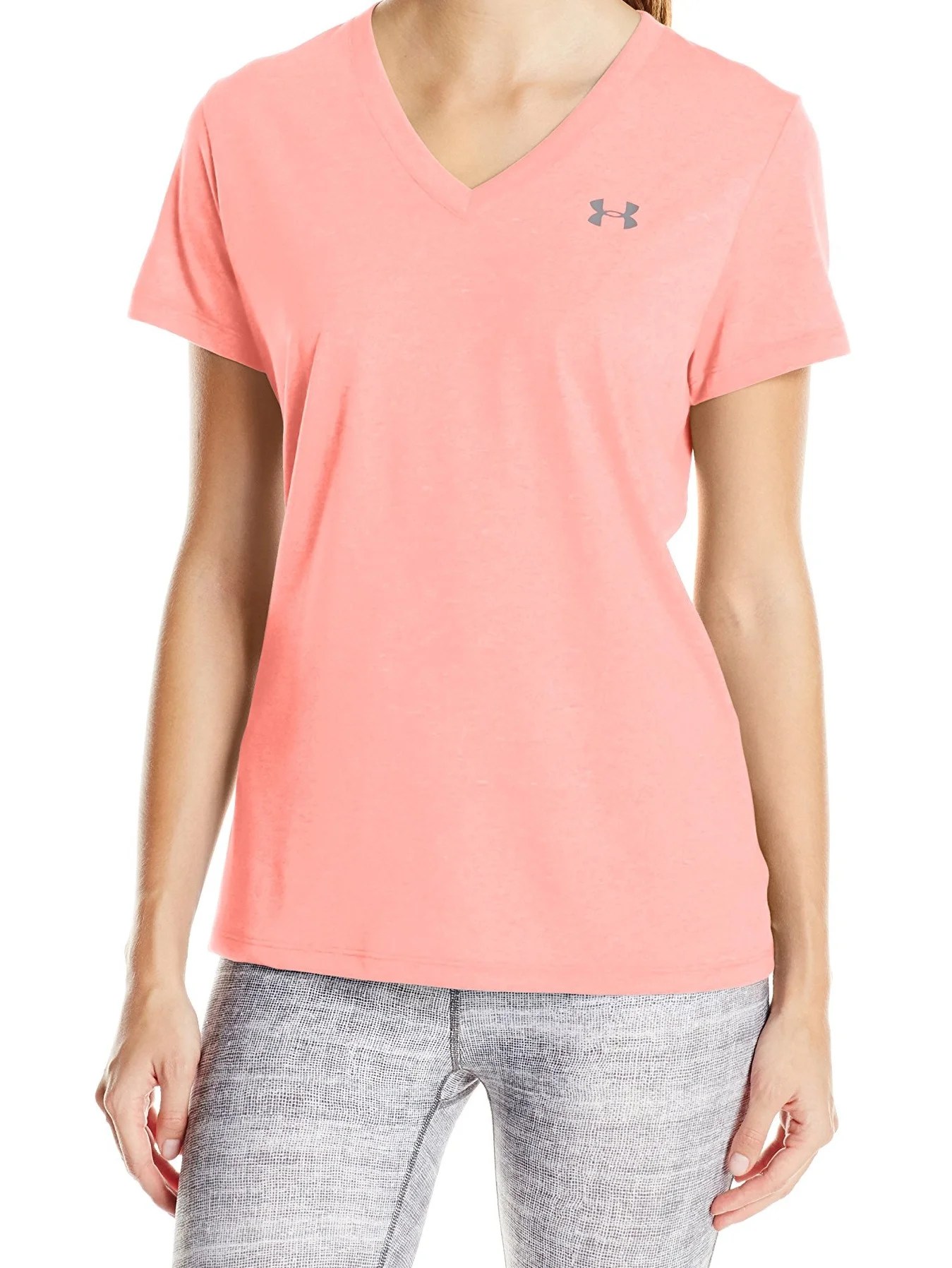 Under Armour Under Armour NEW Pink Women Size Small S Short Sleeve V