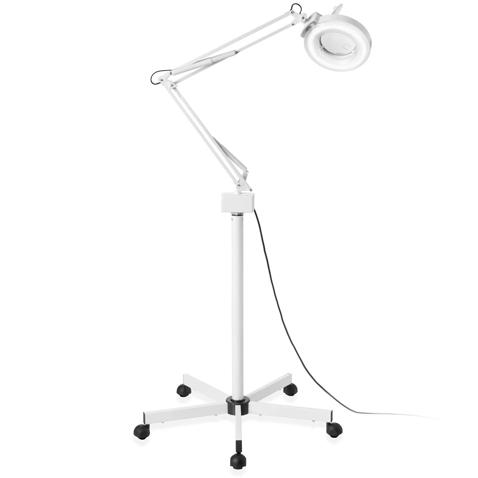 Esthology Magnifying Floor Lamp with Rolling Stand 5 Diopter