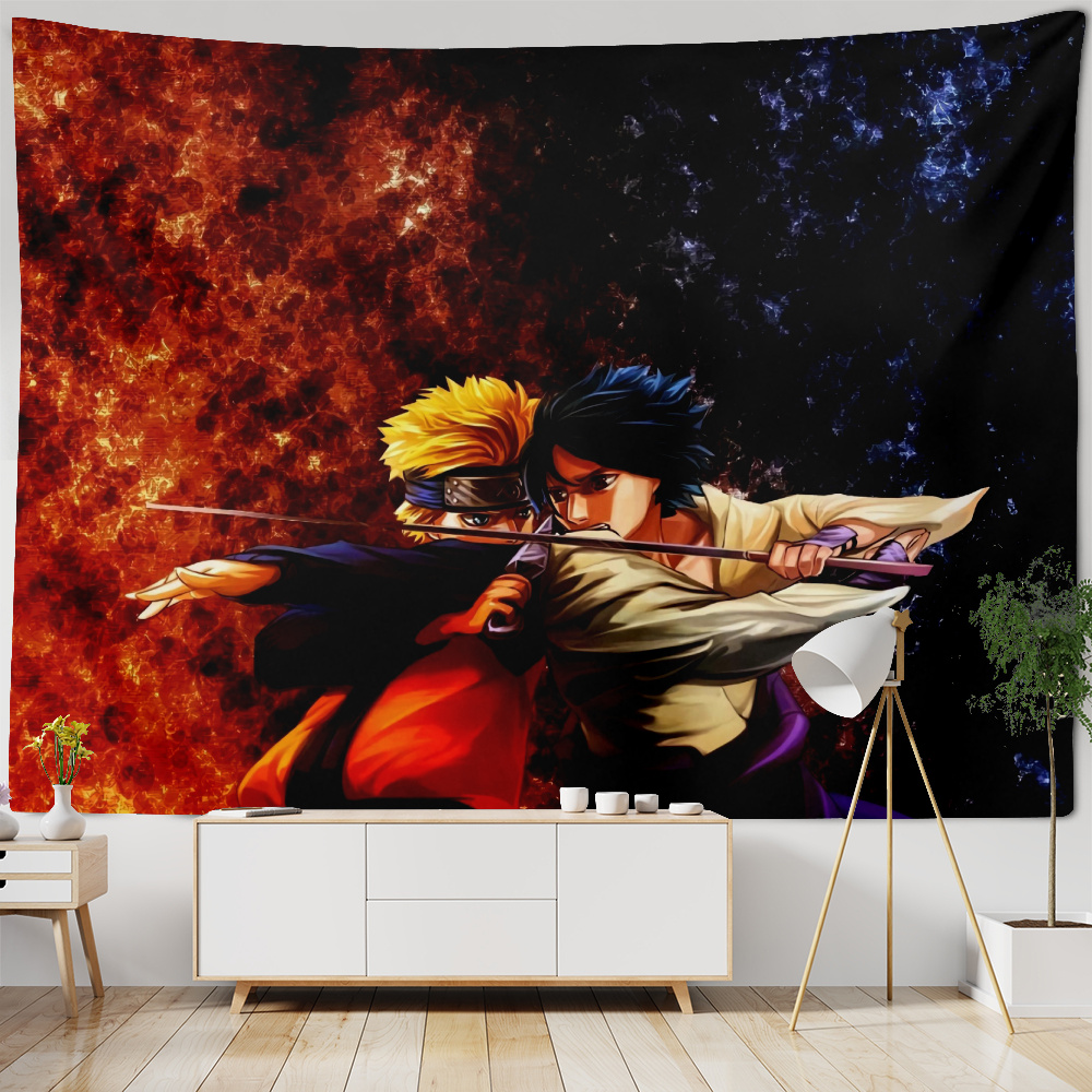 Naruto Anime Tapestrys For Bedroom Decor Wall Tapestry Anime Tapestries