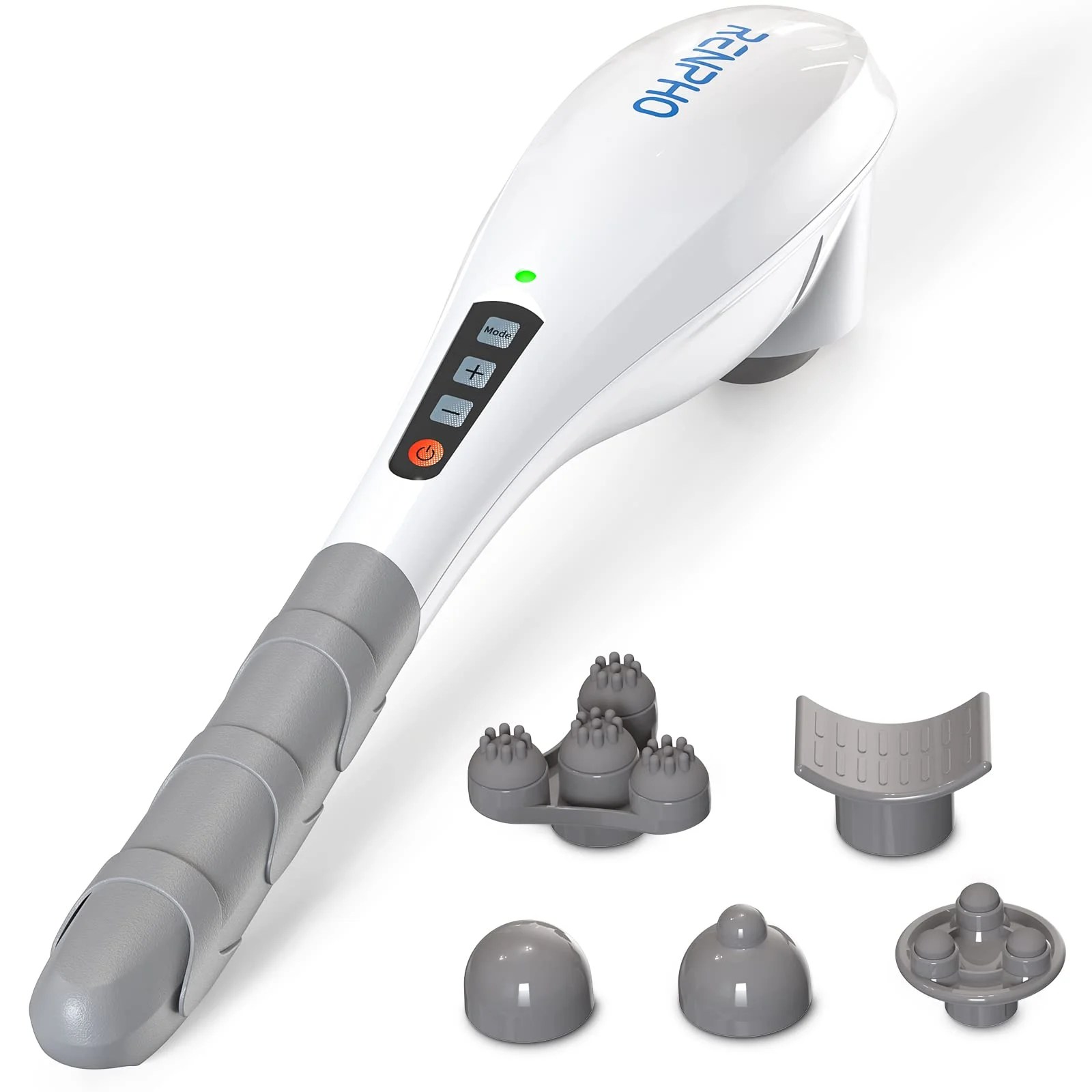 RENPHO Rechargeable Hand Held Deep Tissue Massager for Muscles, Back