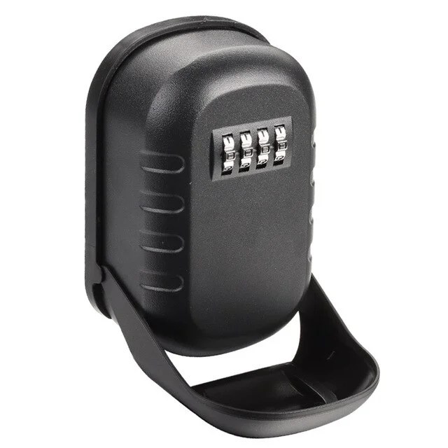 UMMH Safe Box Wall Mounted Aluminum alloy Key Lock Box 4 Digit