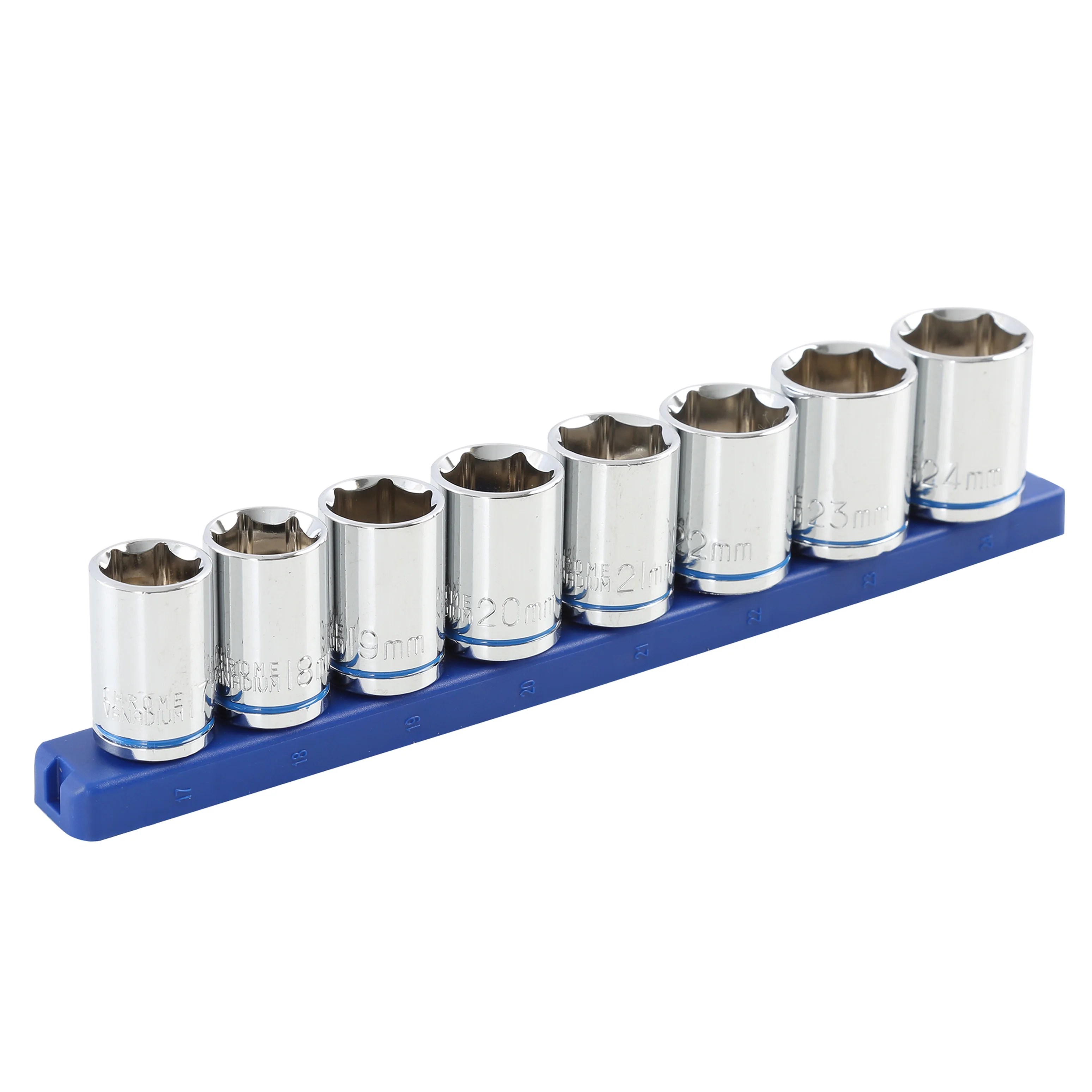 Hyper Tough 9Piece 1/2Inch Drive Metric Socket Set