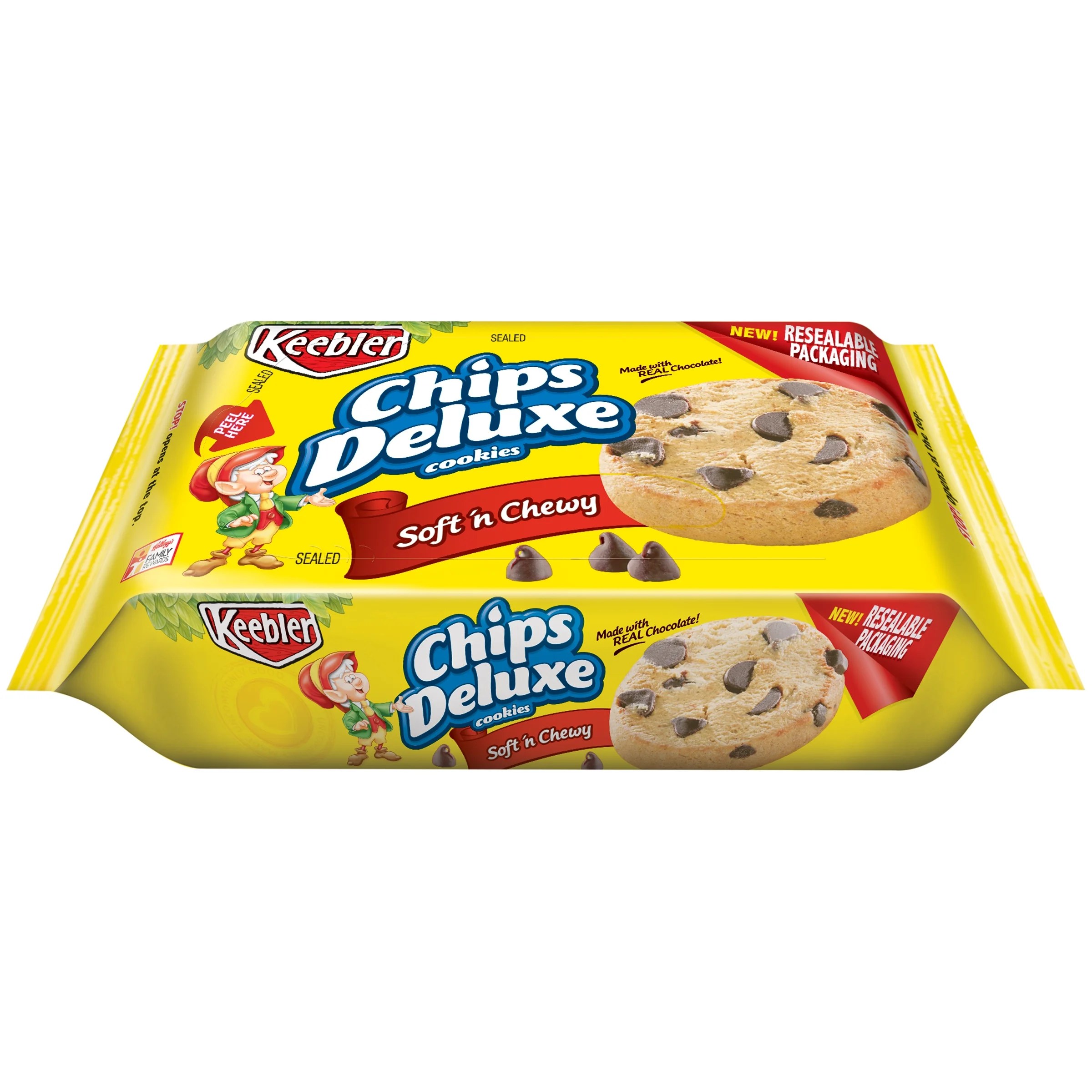 Keebler Chips Deluxe Soft 'n Chewy Cookies, 14.8 Oz.