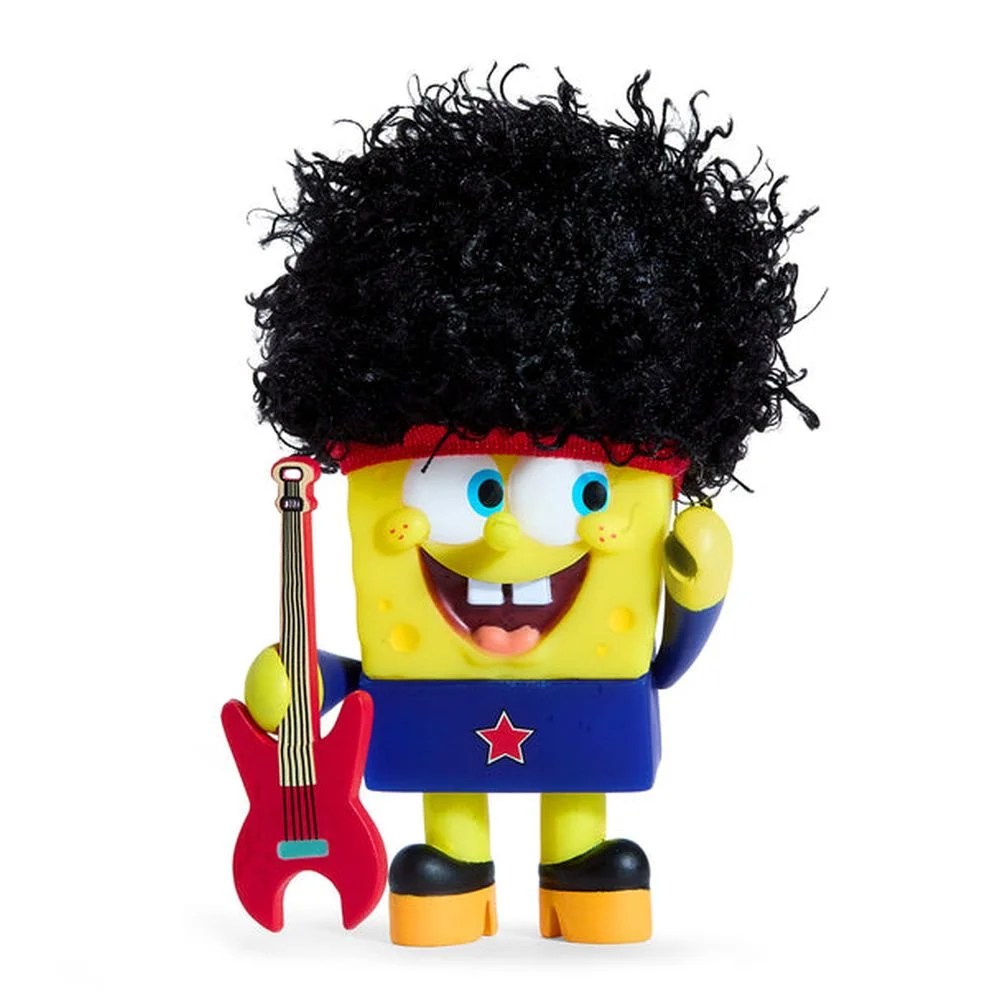 KIDROBOT Sponge Bob In Black Hair