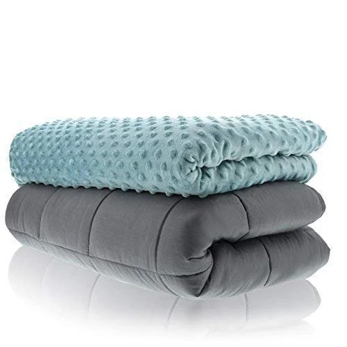 Sonno Zona Weighted Blanket Adult Size Blanket with Cover Included
