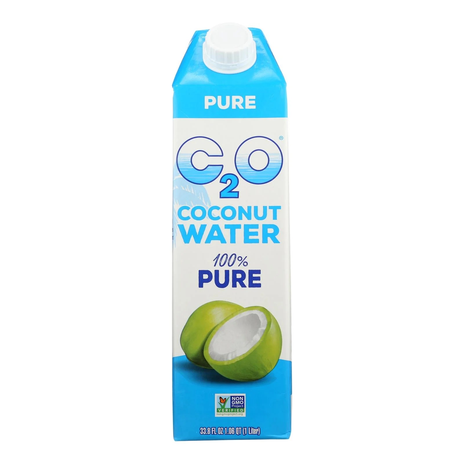 C2O Pure Coconut Water Pure Coconut Water Original Case of 12