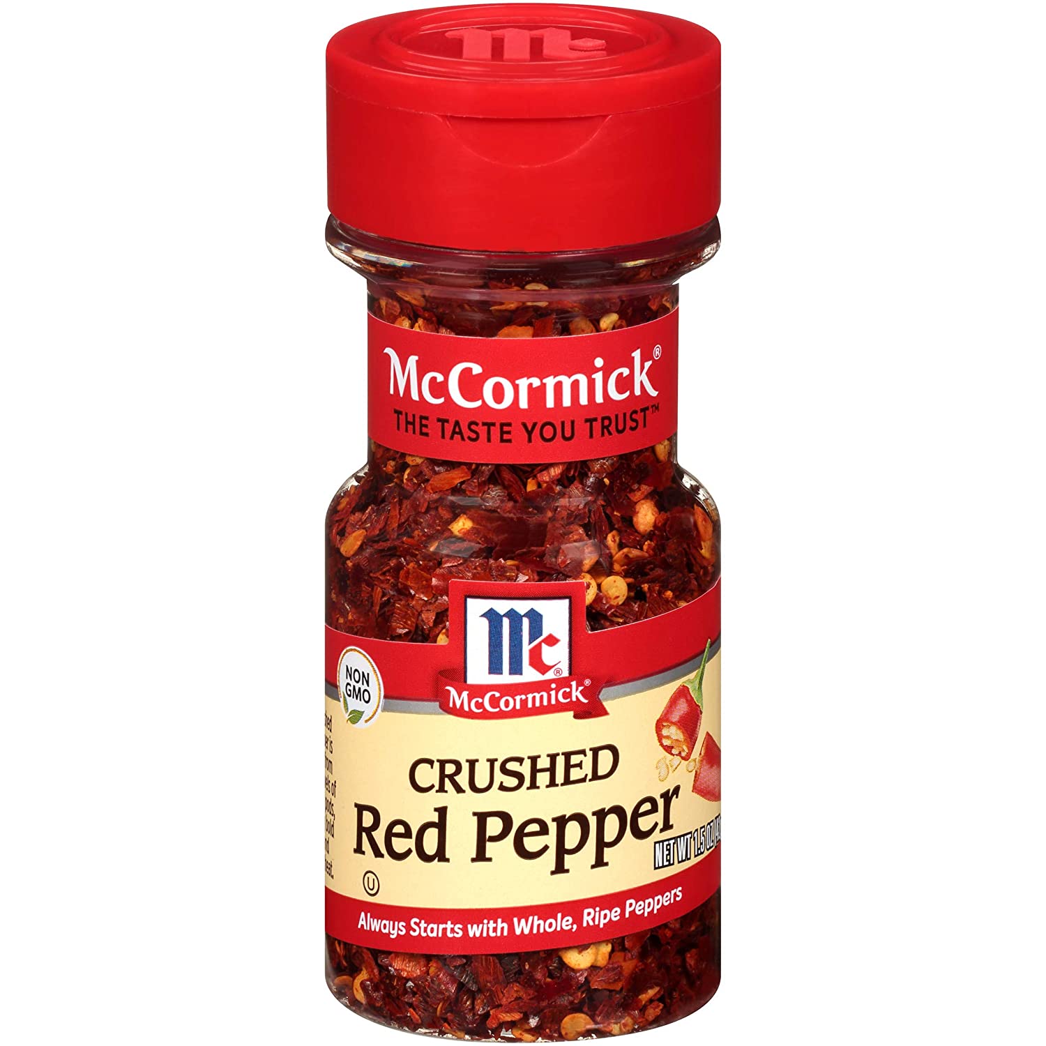 McCormick Crushed Red Pepper, 1.5 oz