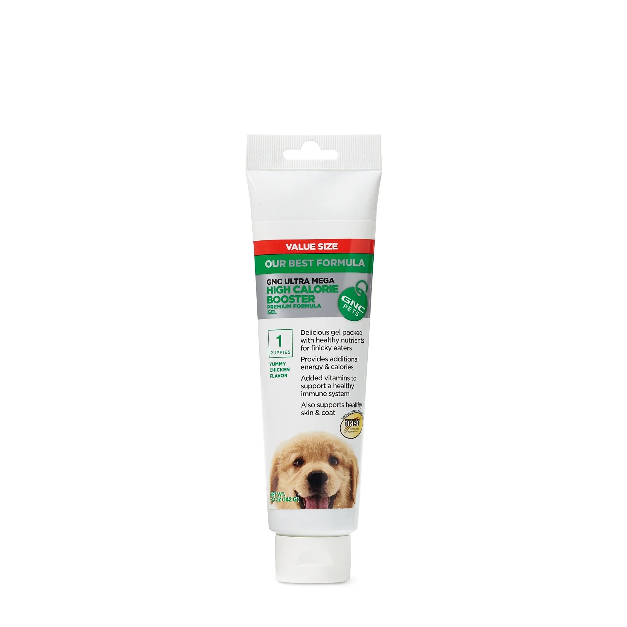 GNC Pets Ultra Mega High Calorie Booster Chicken Flavor Gel Puppy