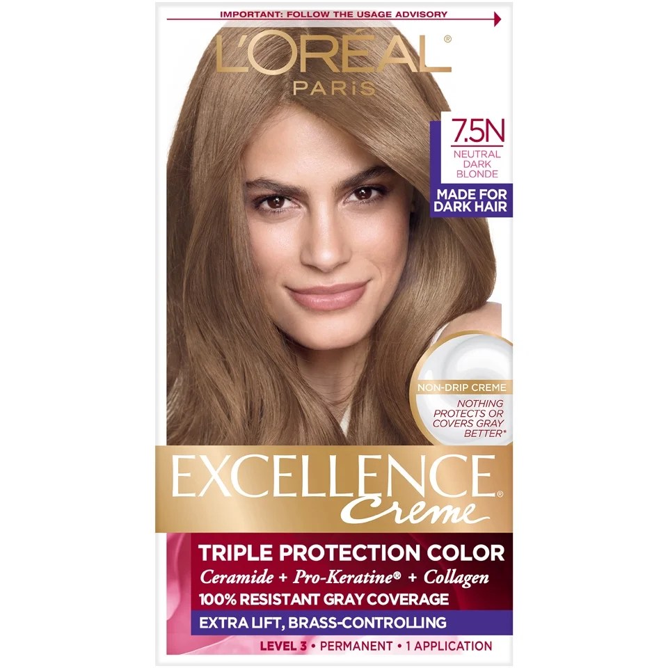 L'Oreal Paris Excellence Creme Permanent Triple Protection Hair Color