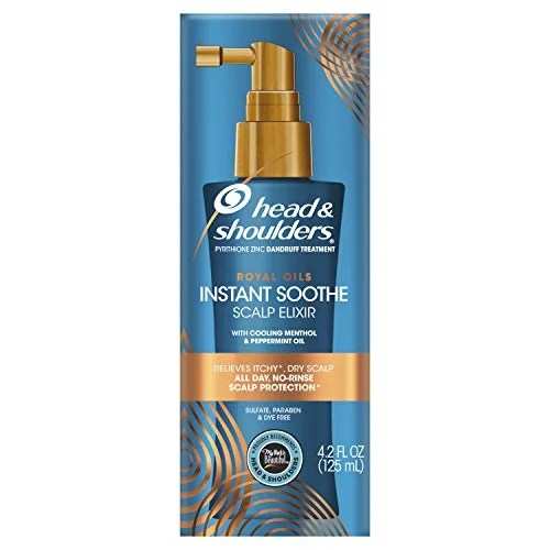 Head and Shoulders Scalp Elixir Treatment, Instant Soothe, Anti Dandruff, Royal Oils Collection