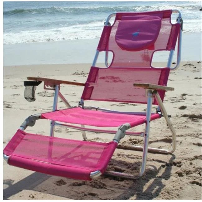 Deltess Corp 3N1 1001P Pink Ostrich 3In1 Beach Chair Deltess Corp 3N1 1001P Pink Ostrich 3In1 Beach Chair