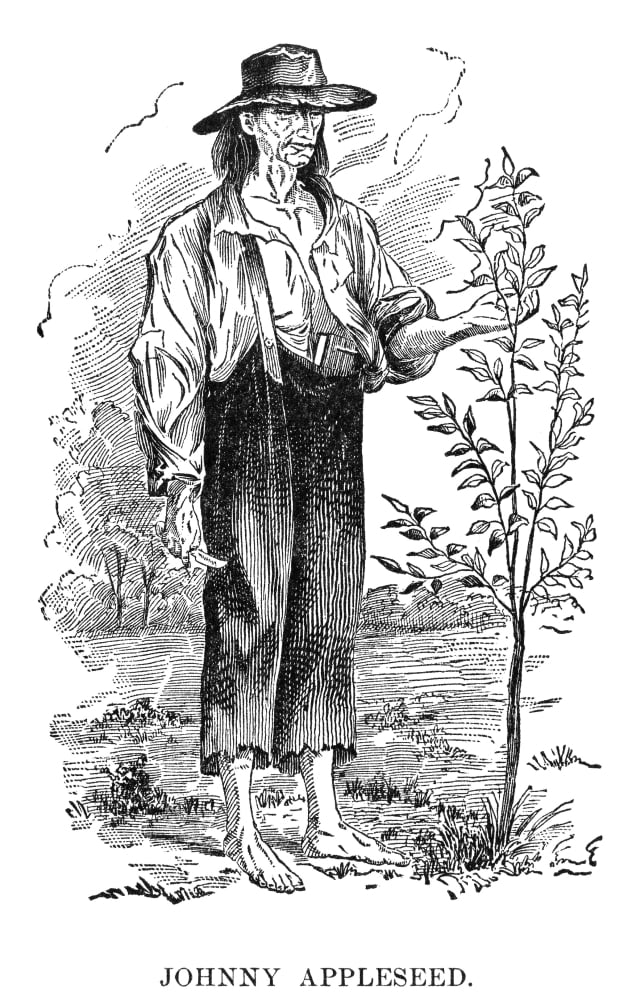 John Chapman (17751845). Nknown As Johnny Appleseed. American Pioneer