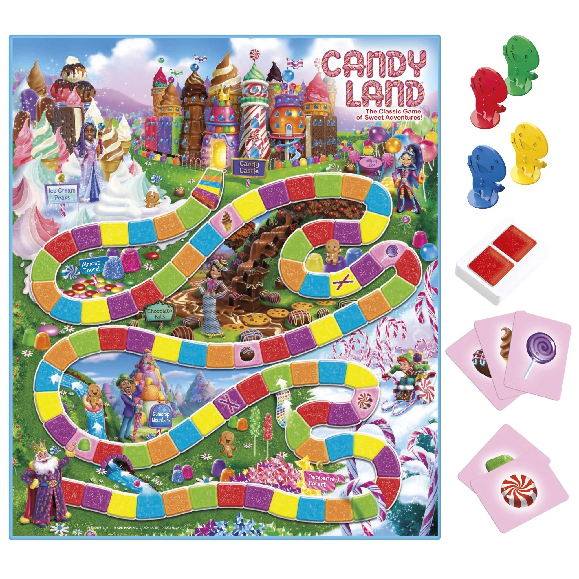 Candy Land Preschool Board Game, No Reading Required For Young Children Candy Land Preschool Board Game, No Reading Required For Young Children