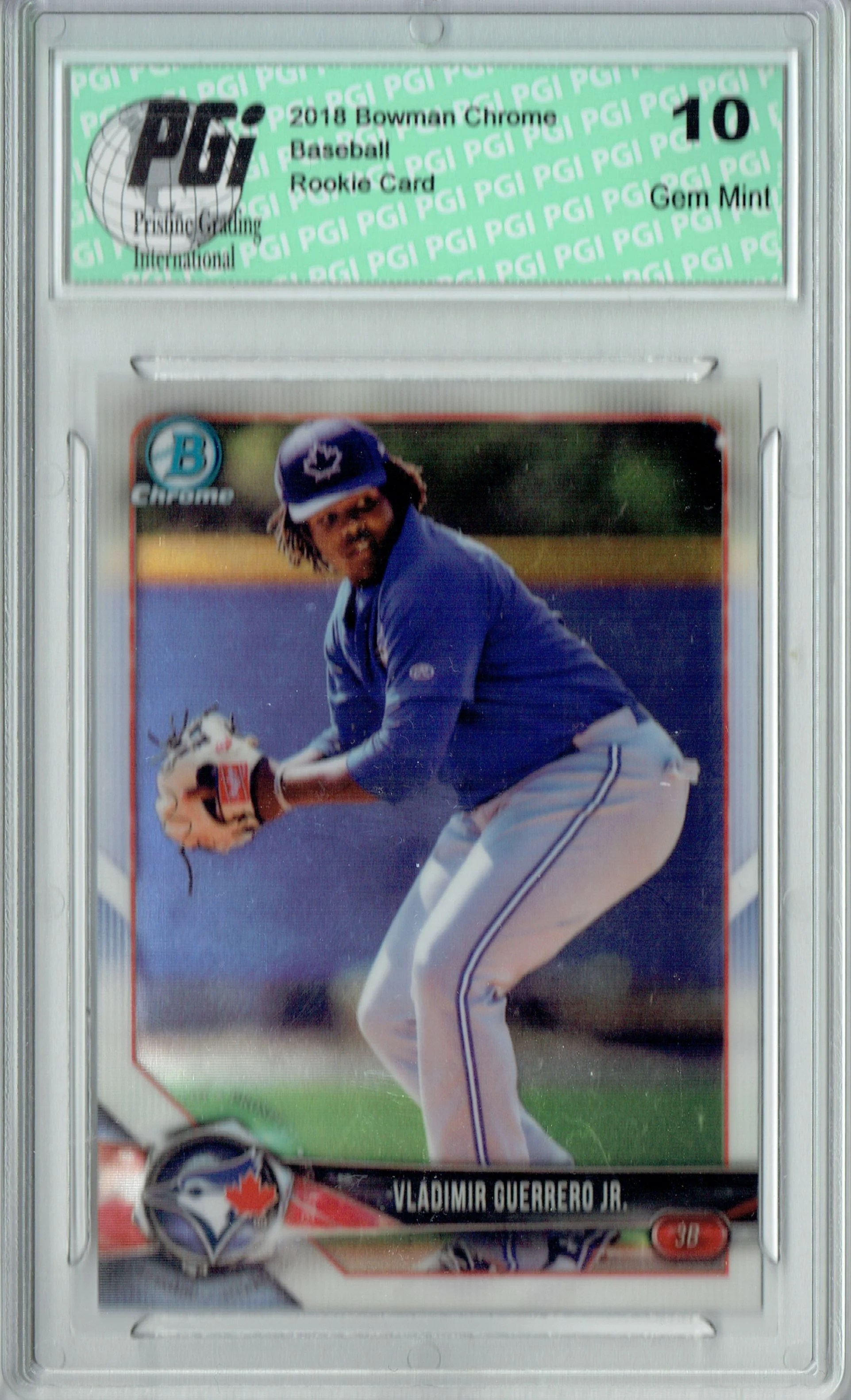  Vladimir Guerrero Jr. 2018 Bowman Chrome BCP150 Rookie Card PGI 10