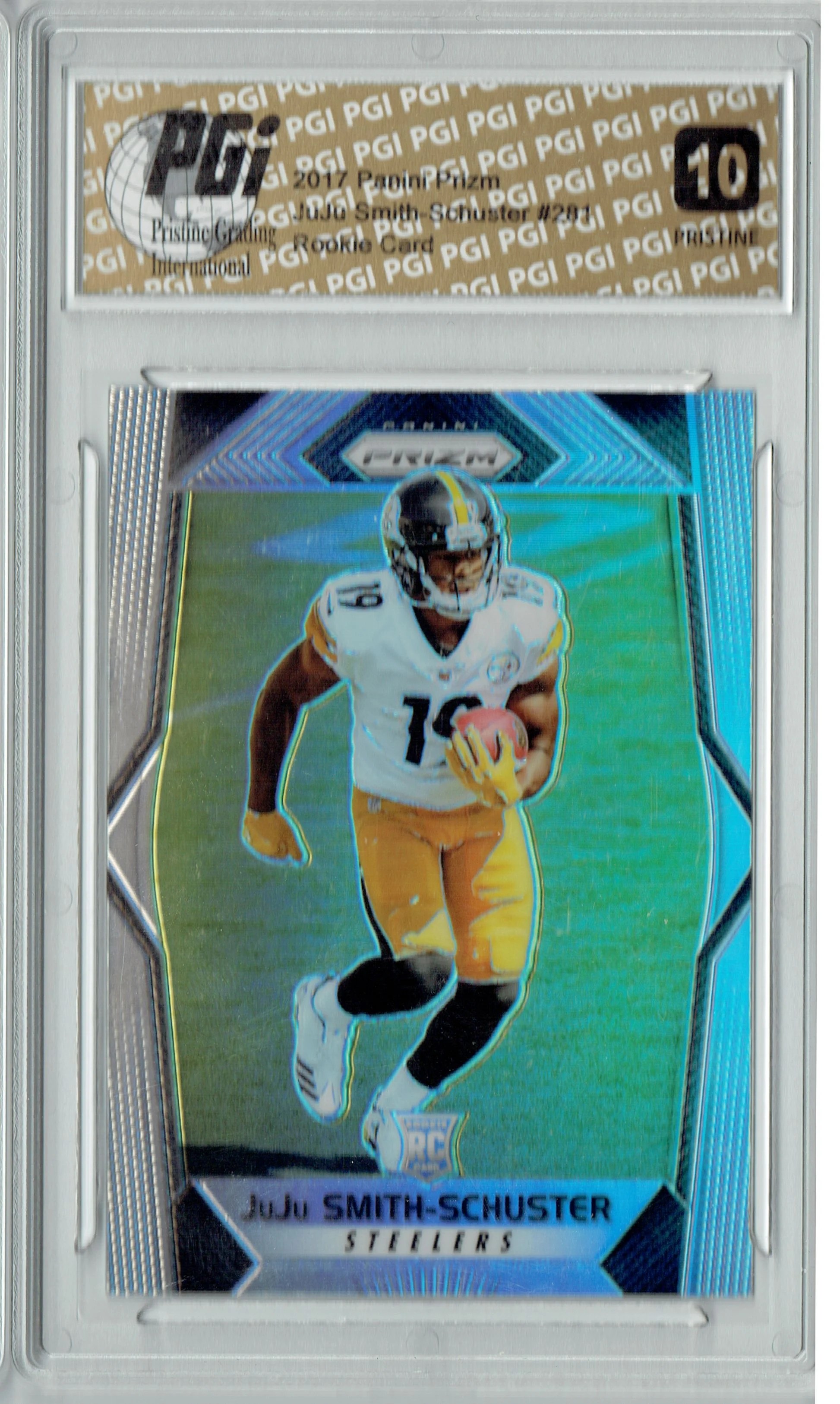 JuJu SmithSchuster 2017 Panini Prizm 281 PRISTINE Rookie Card PGI 10